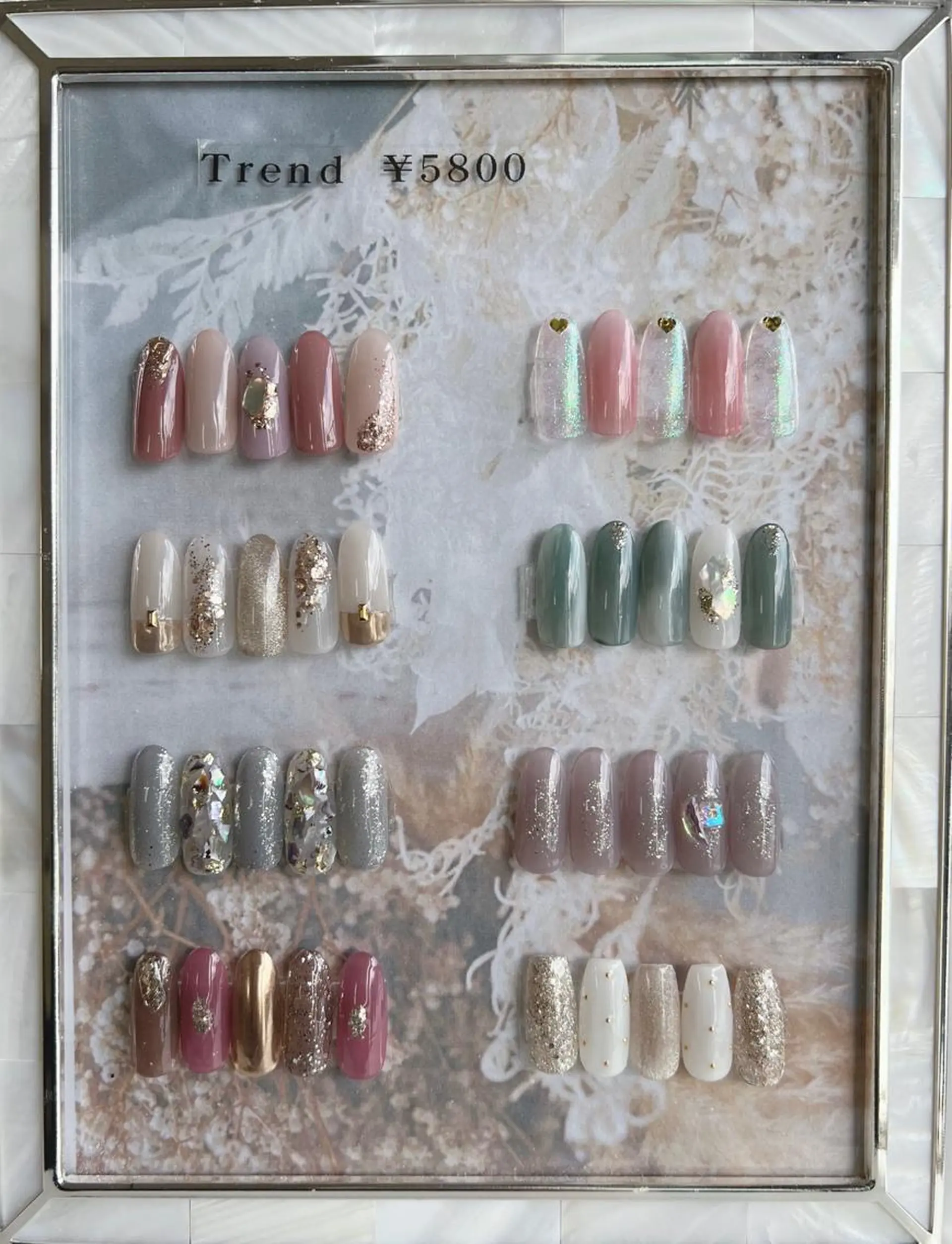 ネイル フットネイル 韓国ネイル ハンドネイル nail salon Lauleaのネイルデザイン