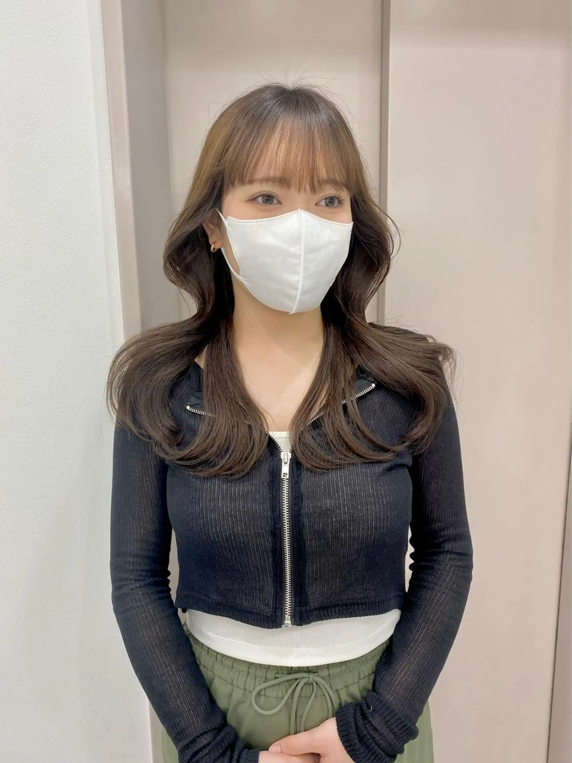 ロング 韓国風ヘア トリートメント 韓国ヘア🩶리나🤍 りぴのヘアスタイル