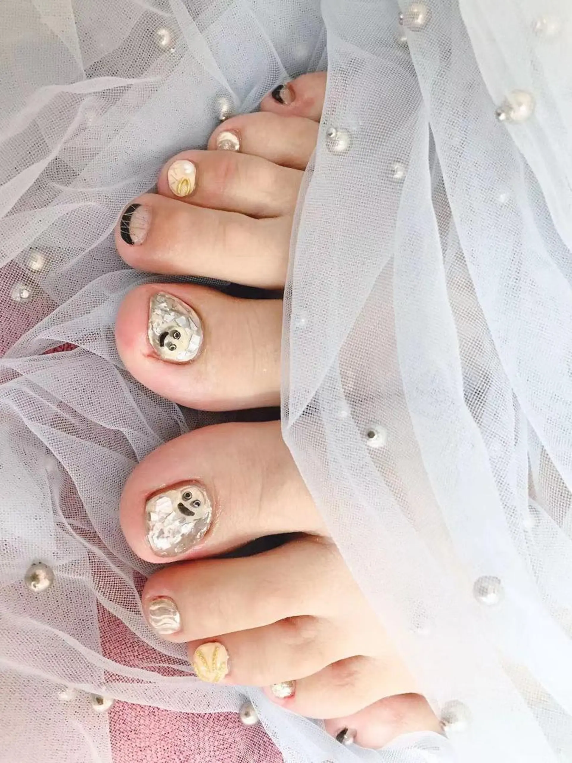 ネイル フットネイル Sachi Nail上野のネイルデザイン