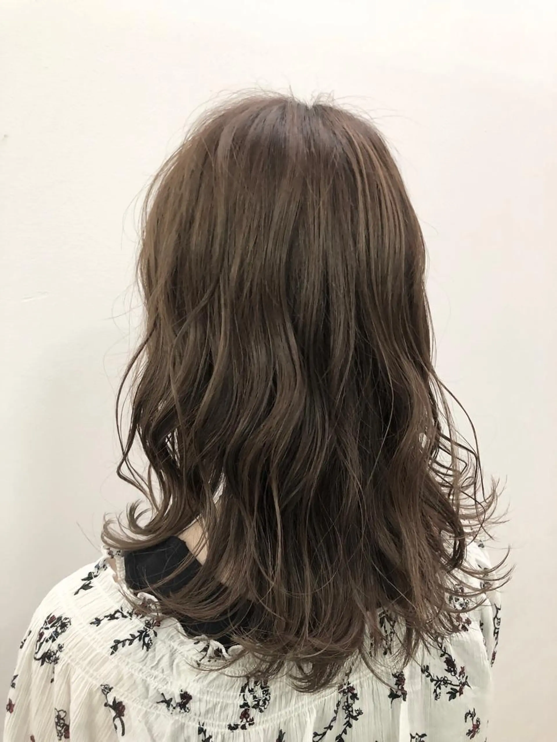 ミディアム パーマ brace今里店店長 加井直樹のヘアスタイル