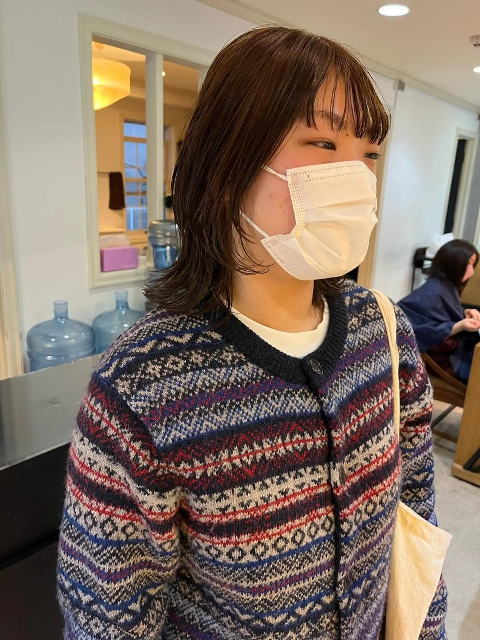 ミディアム カラー NOUN所属・eri kinjoのヘアスタイル