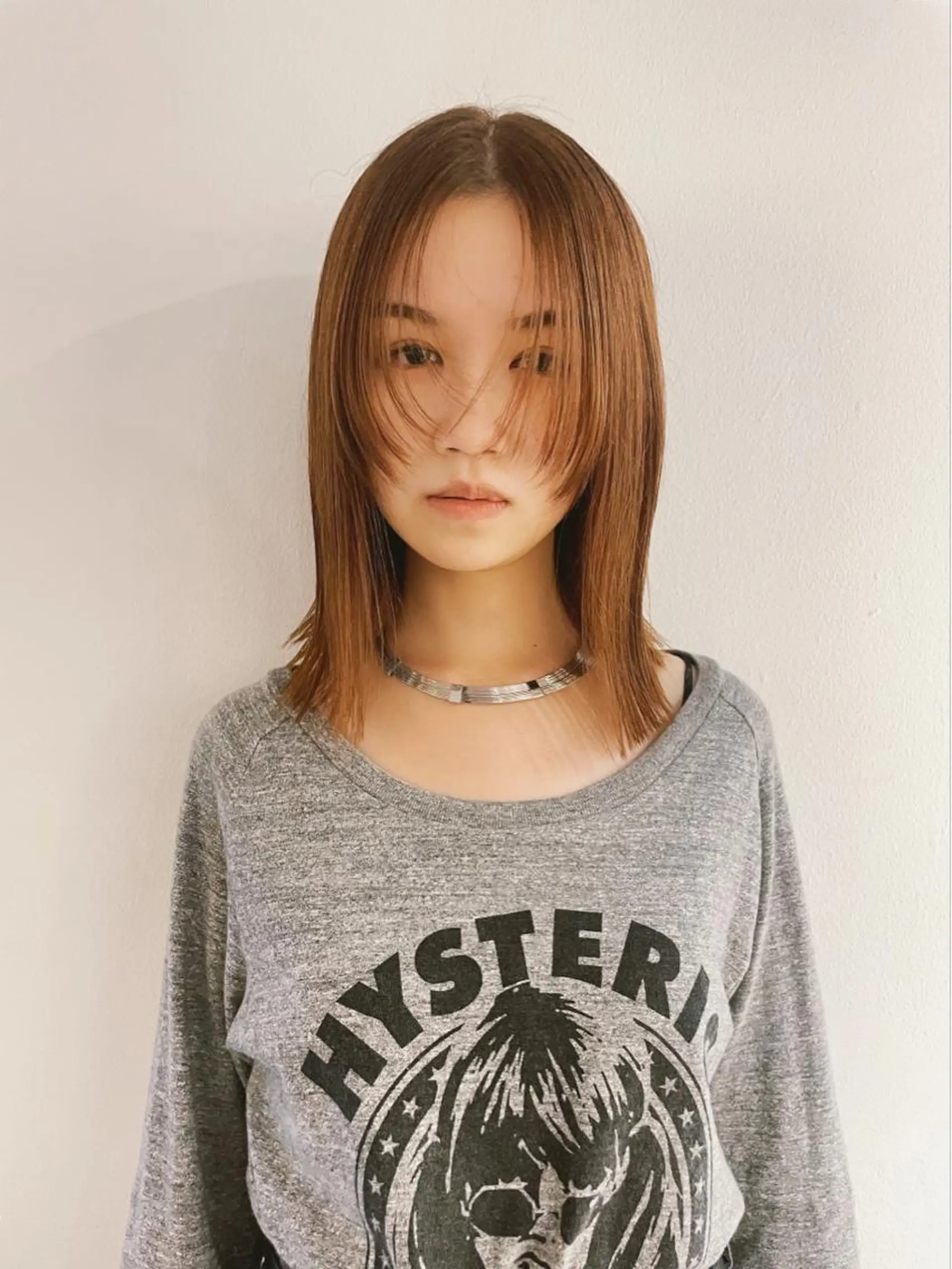 ミディアム senmyo naoのヘアスタイル