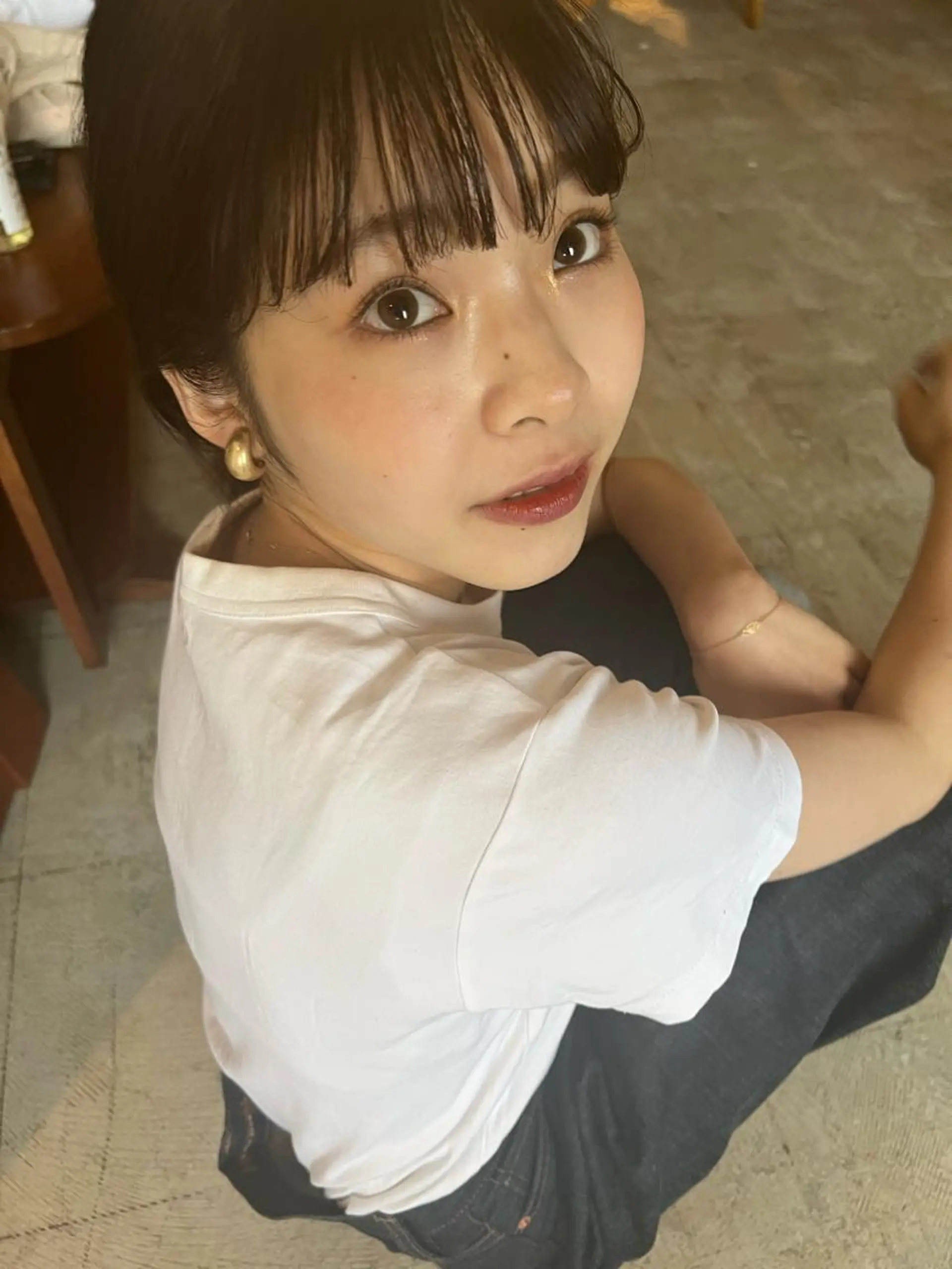 ヘアアレンジ 目黒 彩花のヘアスタイル