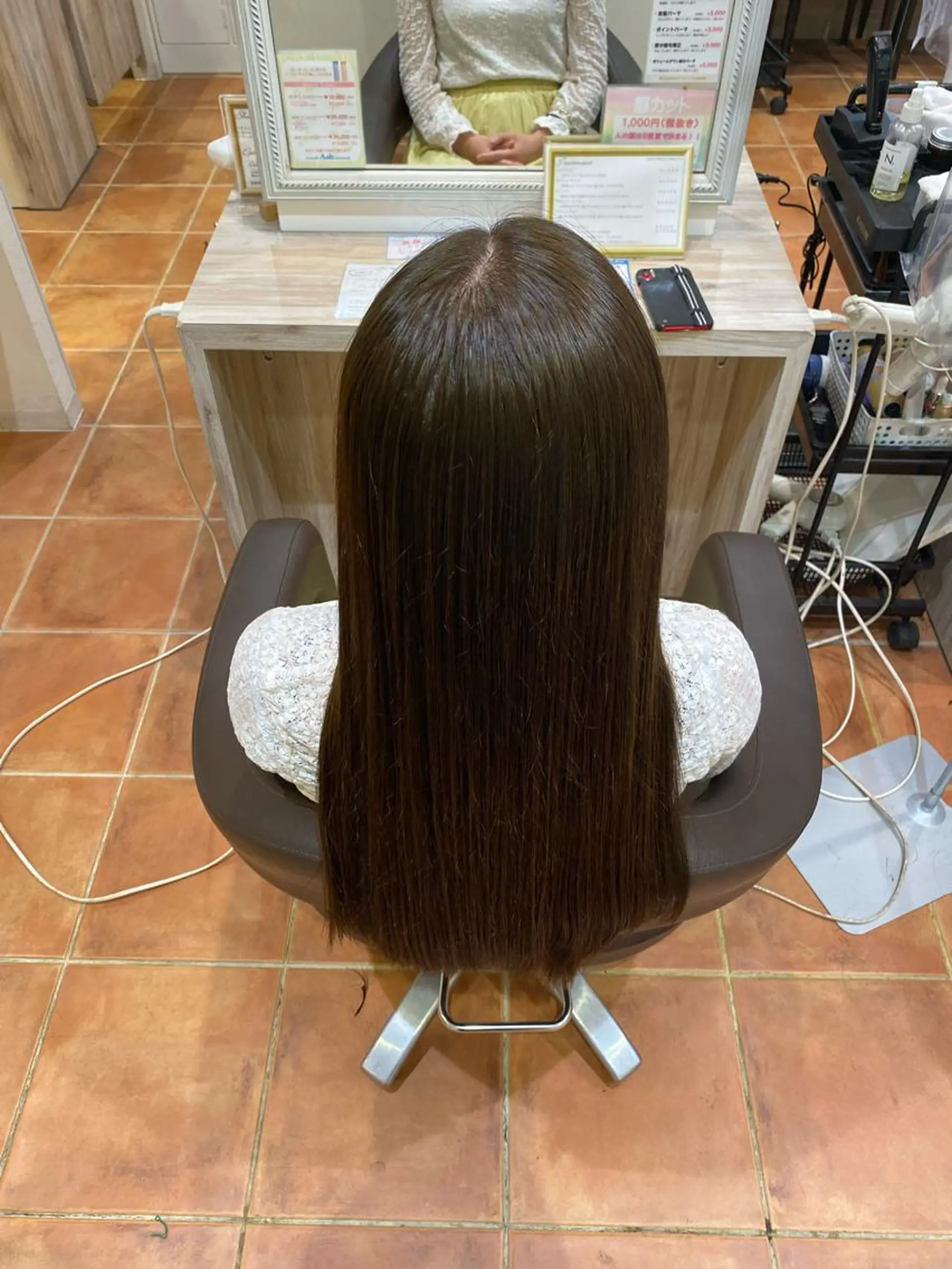 ロング カラー ☘️清潔感爆上げ☘️ 岡部恒輝のヘアスタイル