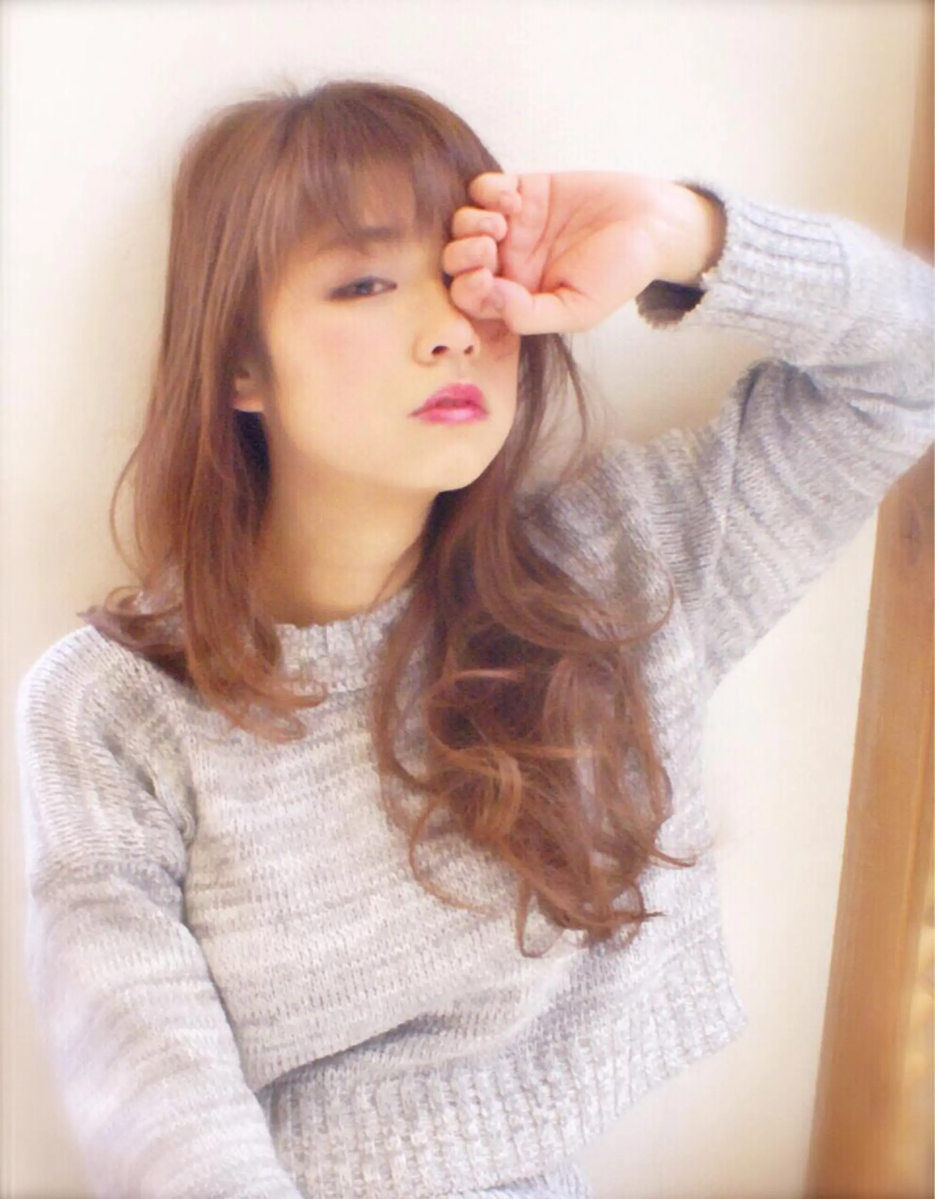 ロング カラー ロング みうら ミウラのヘアスタイル