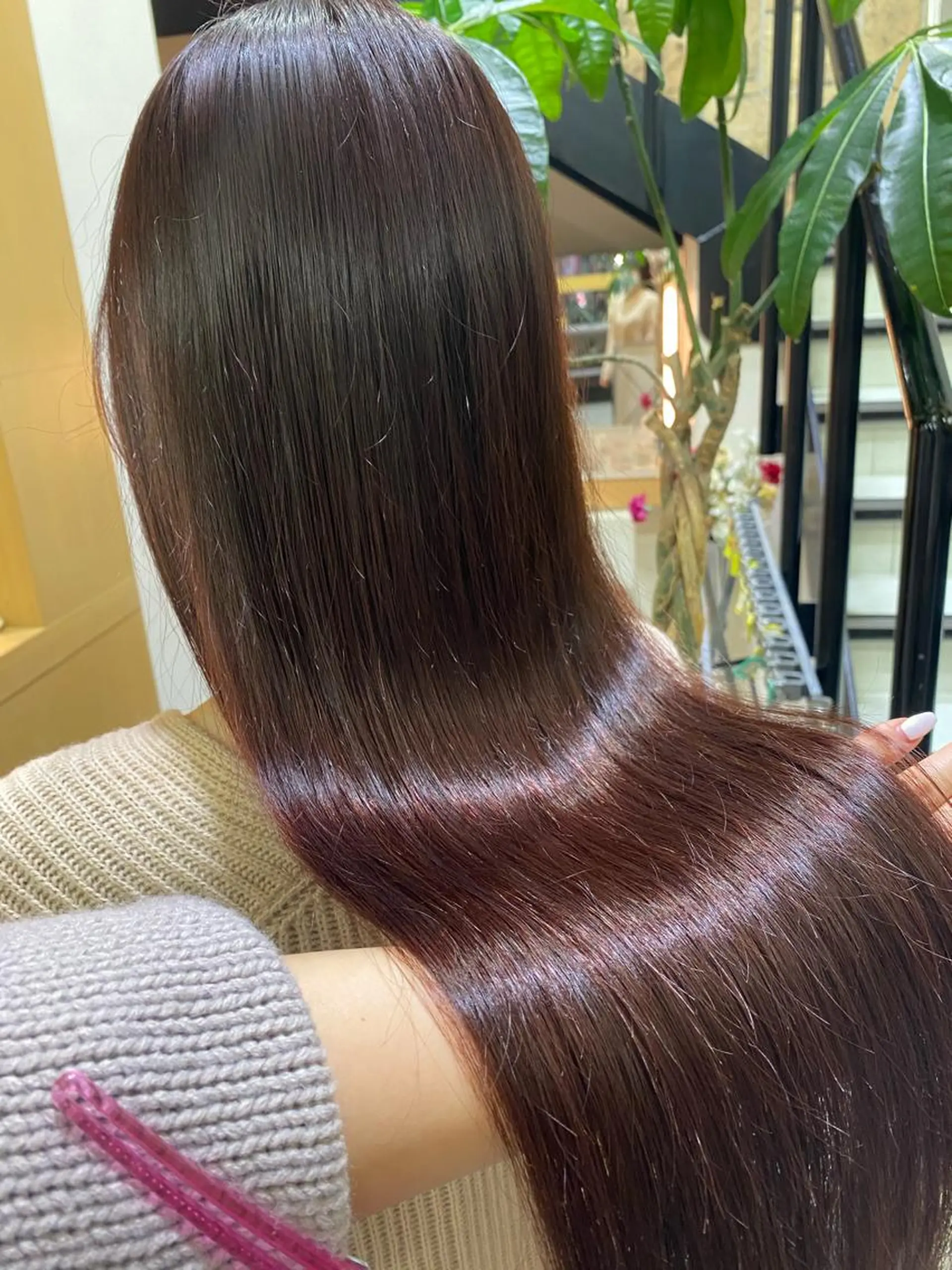 ロング カラー ヘアアレンジ TSUNA 🌙 Lim 五反田のマツエク・マツパデザイン