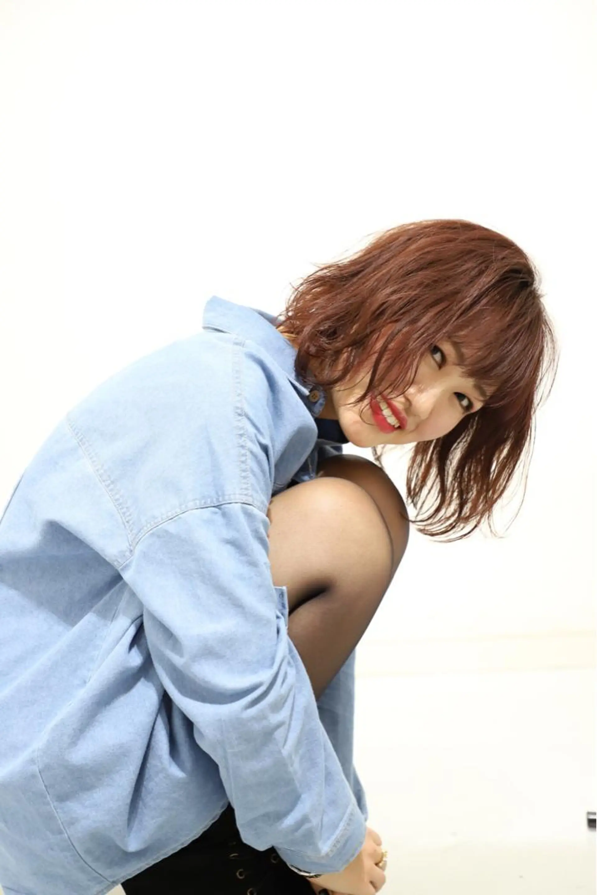 ショート カラー 岡元 朗弘のヘアスタイル