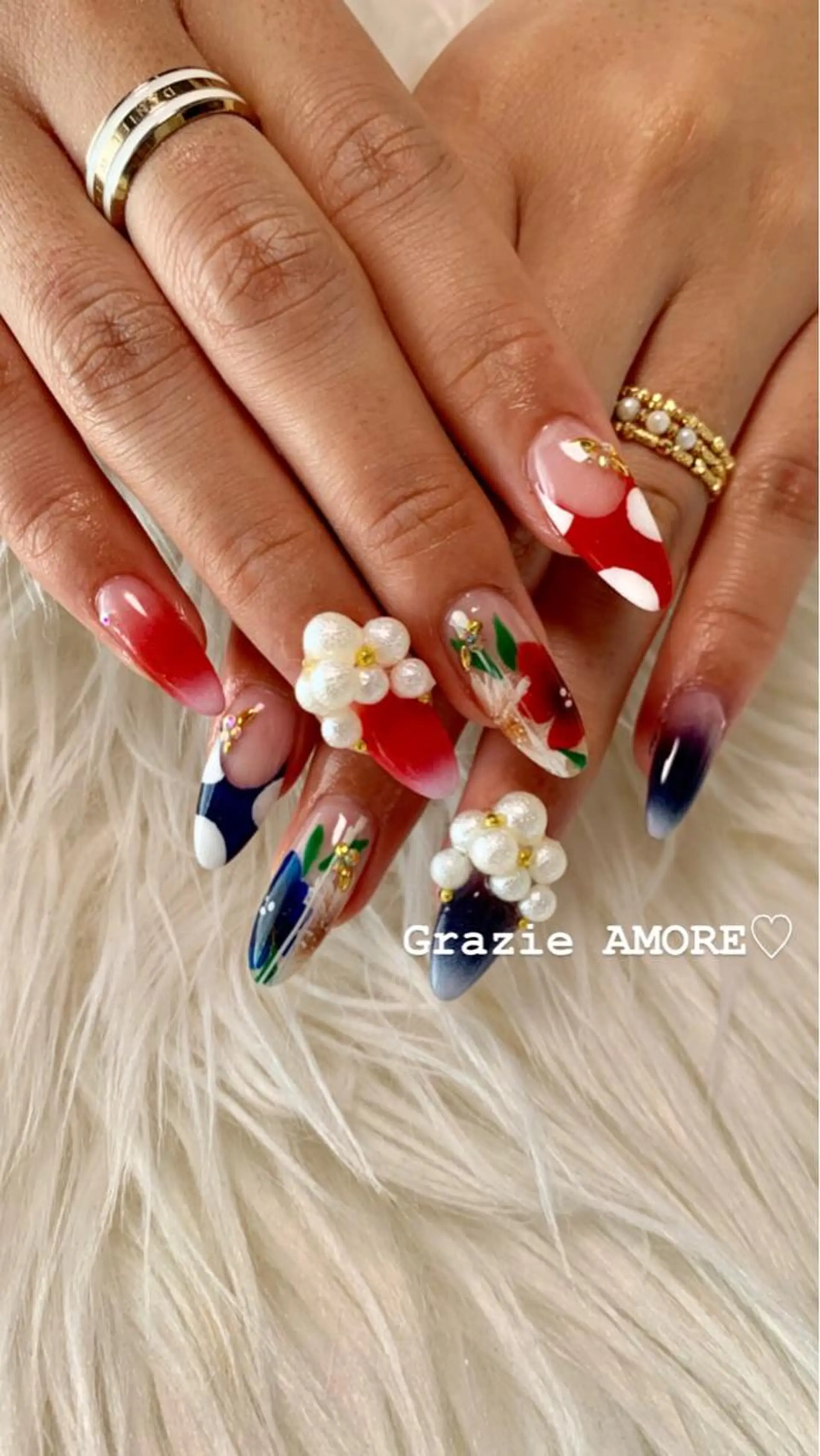 ネイル ハンドネイル Grazie AMOREのネイルデザイン
