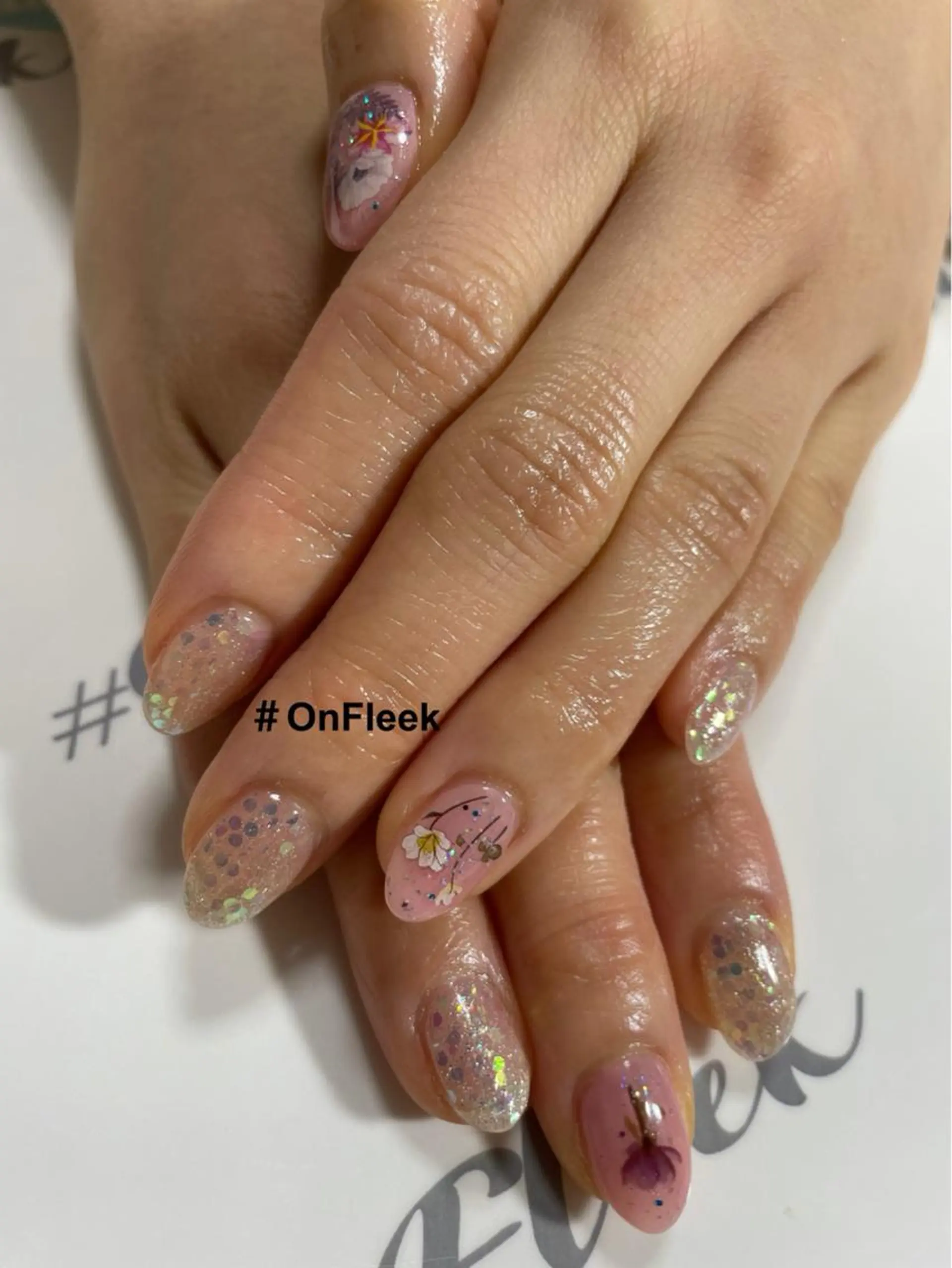 ネイル ハンドネイル NailSalon ＃OnFleekのネイルデザイン