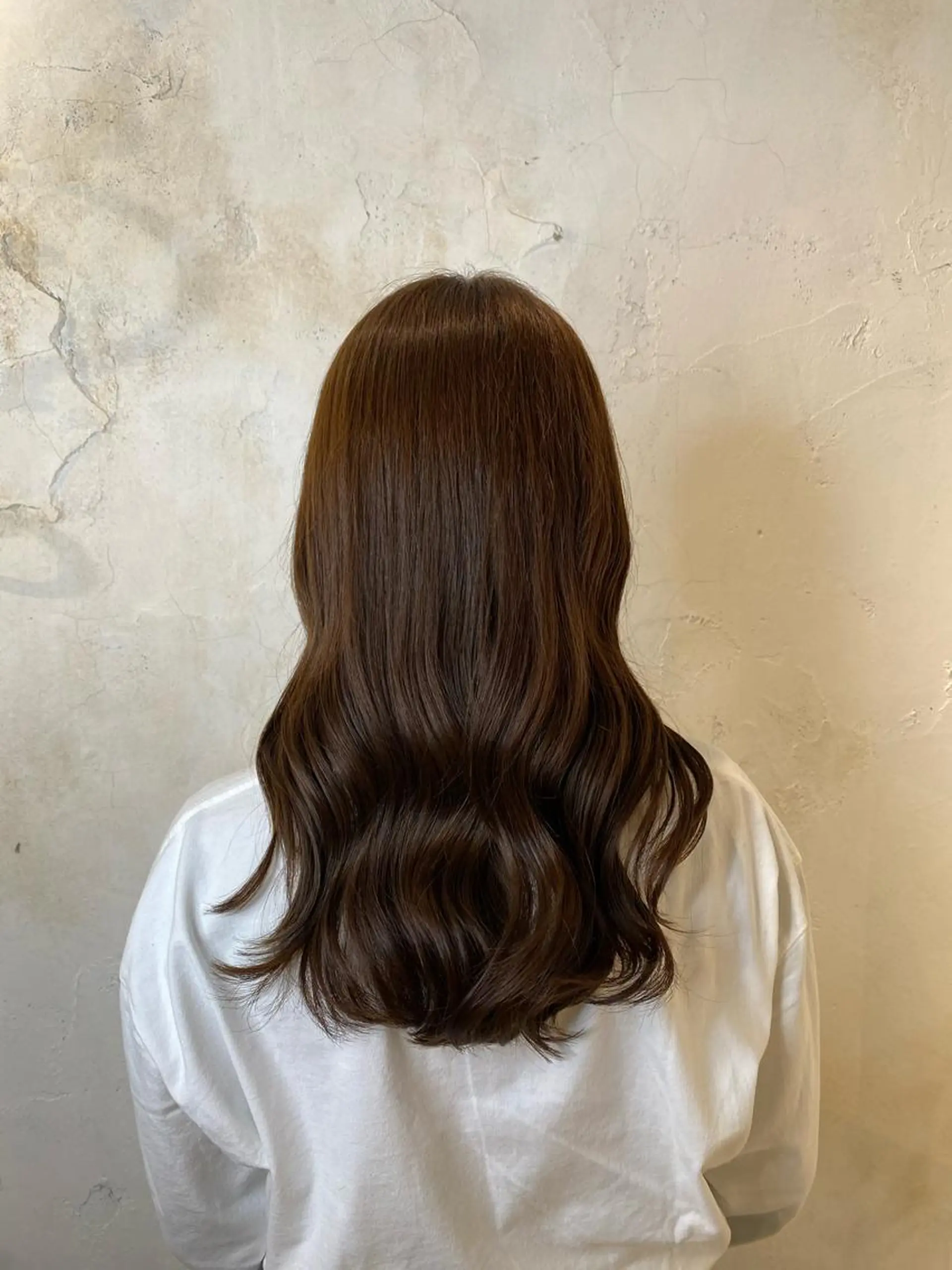 セミロング カラー 【透明感カラー】 harunaのヘアスタイル