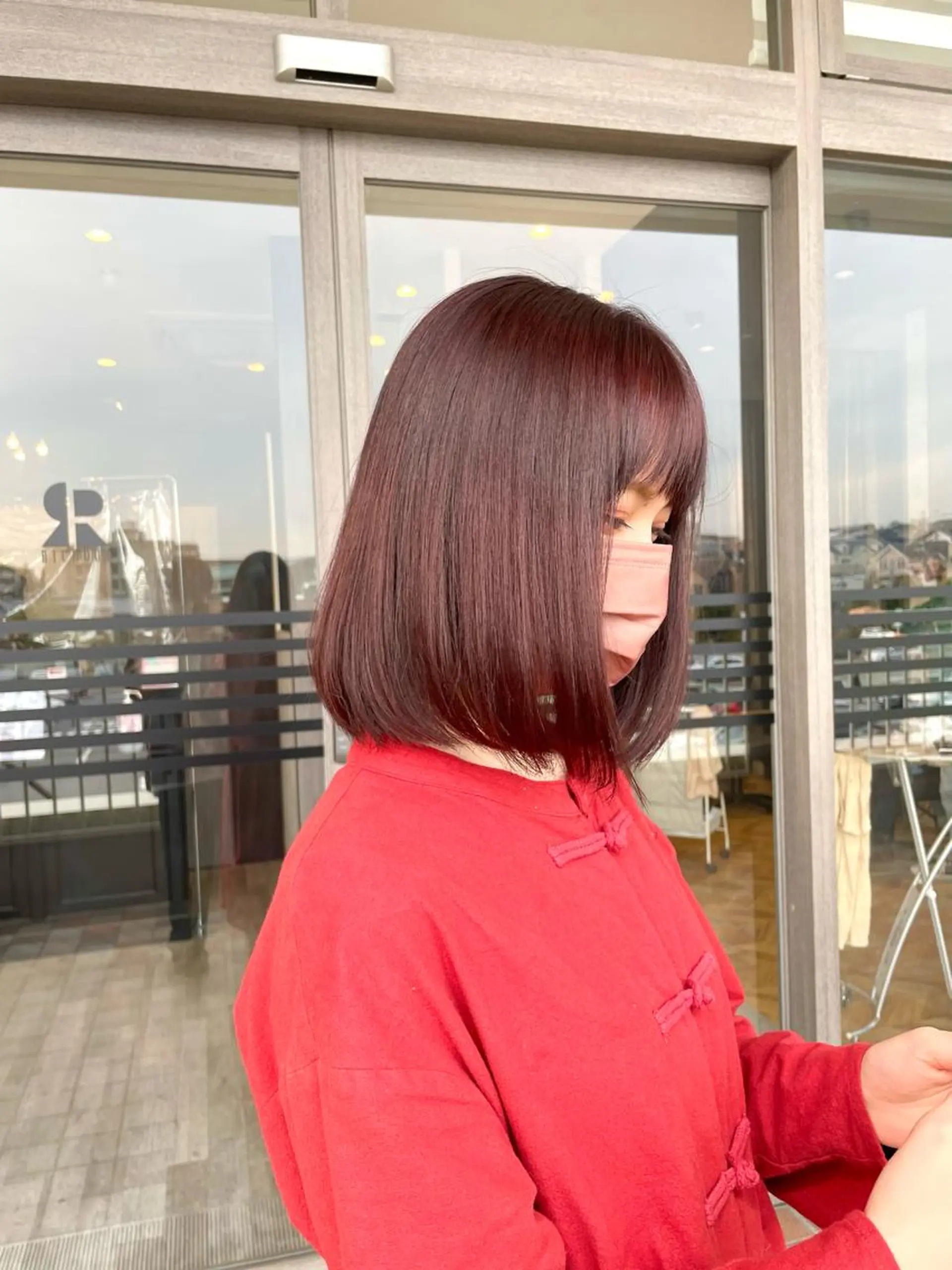 ショート カラー 田中   麗彩也のヘアスタイル