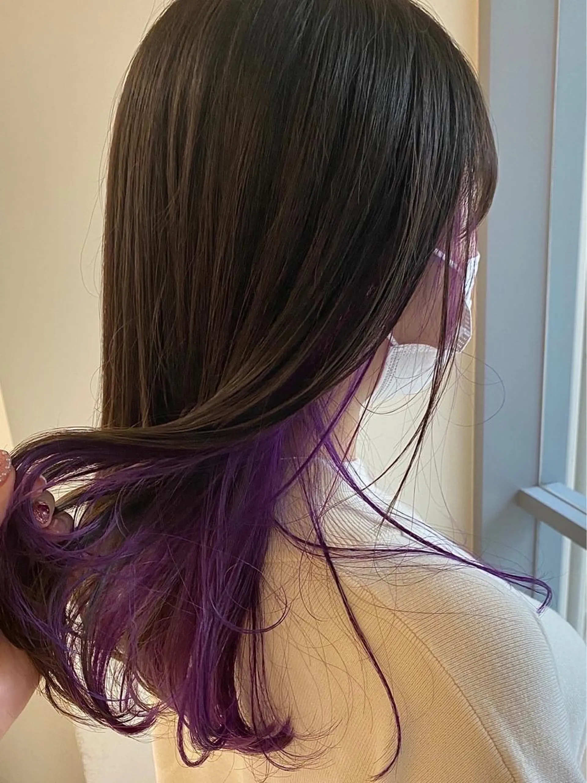 セミロング カラー ヘアカラー トリートメント 🍀ブリーチ/艶カラ ー🍀 コイケのヘアスタイル