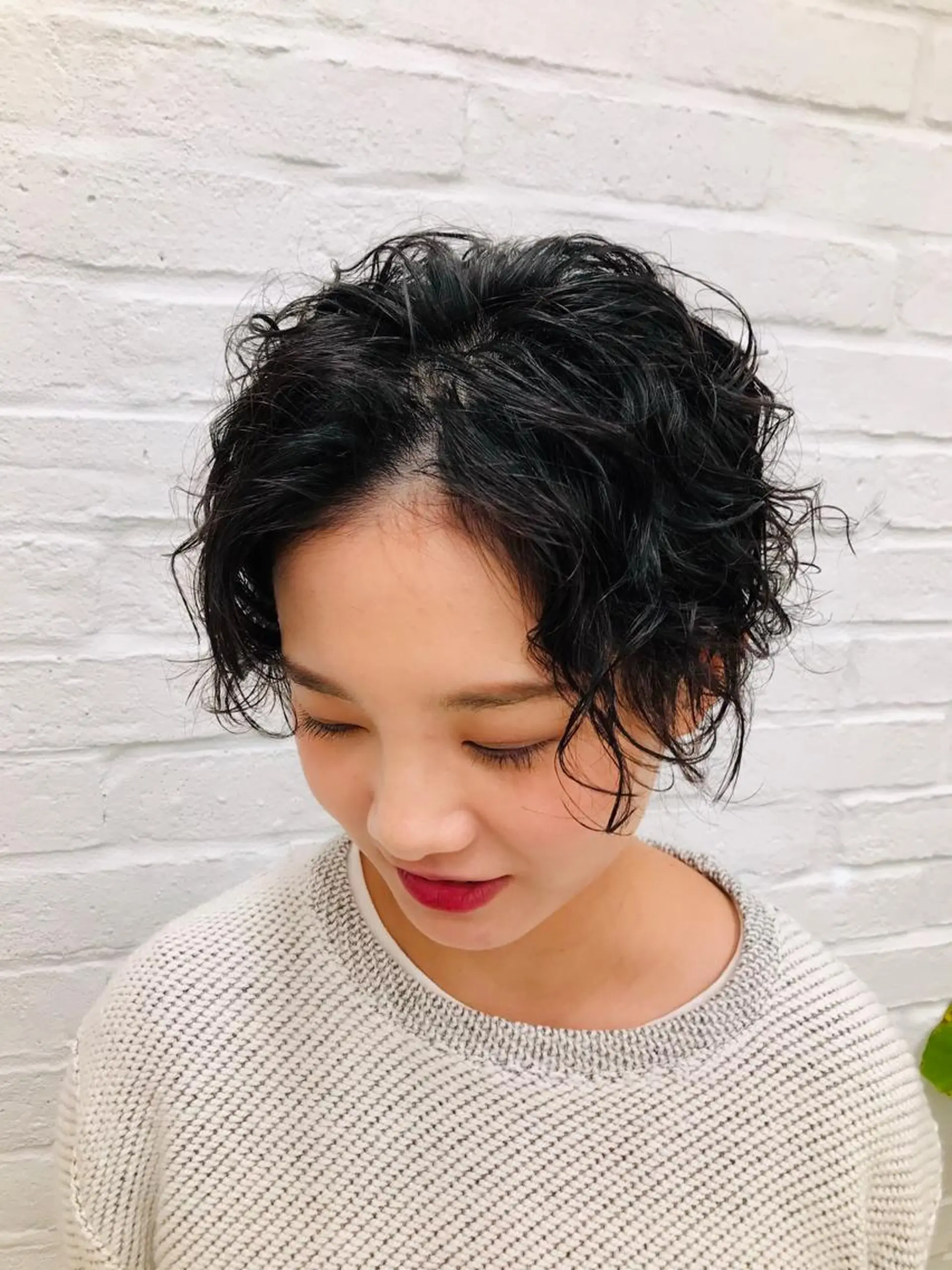 ショート カラー パーマ ショートヘア相談所✨ 澤里大のヘアスタイル