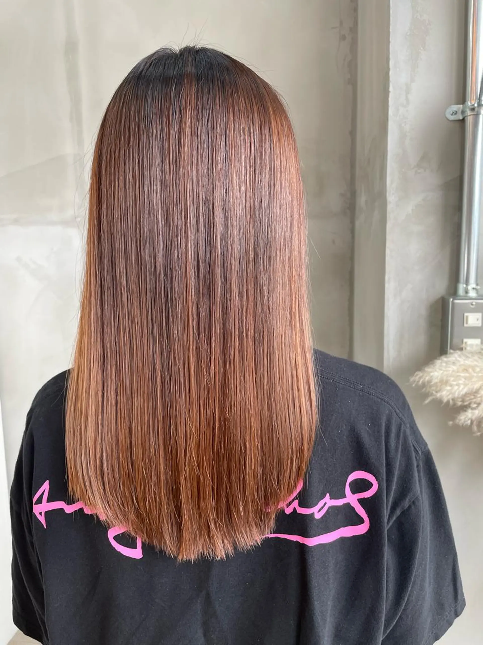 パーマ 益 佑夏のヘアスタイル
