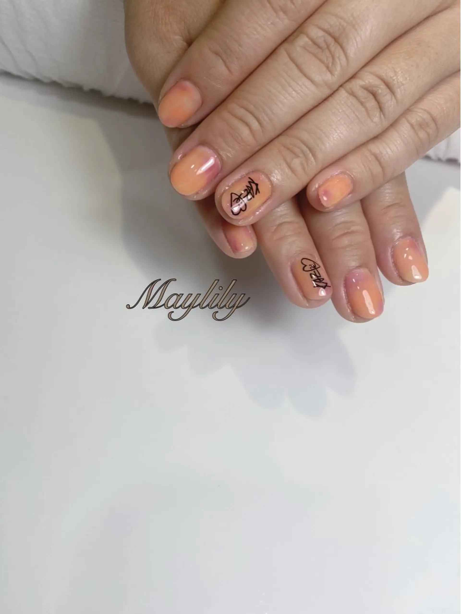 ネイル 持ち込み ハンドネイル Nail salon Maylilyのネイルデザイン