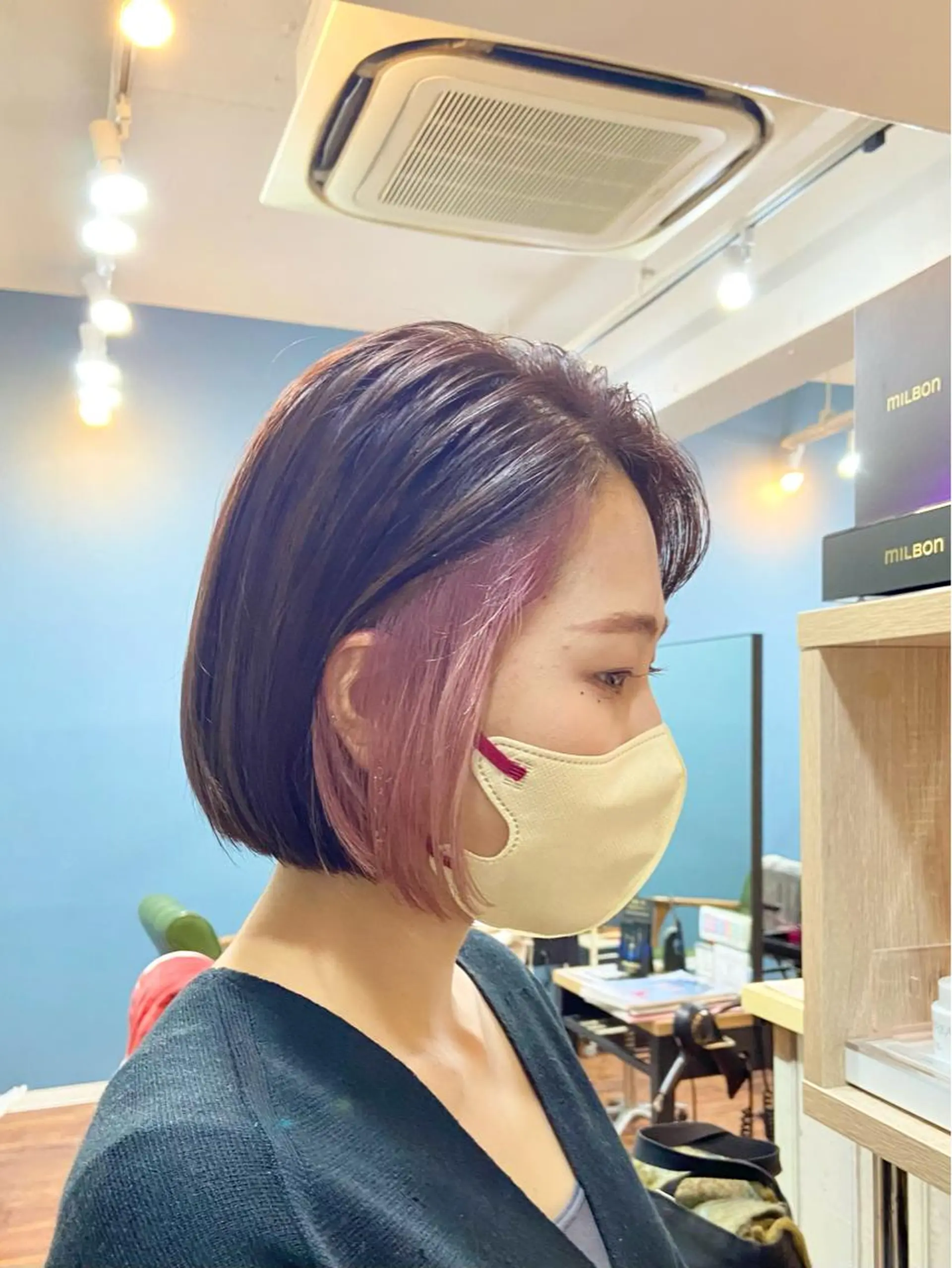 ショート 髪質改善/透明感 カラー/西川奈穂のヘアスタイル