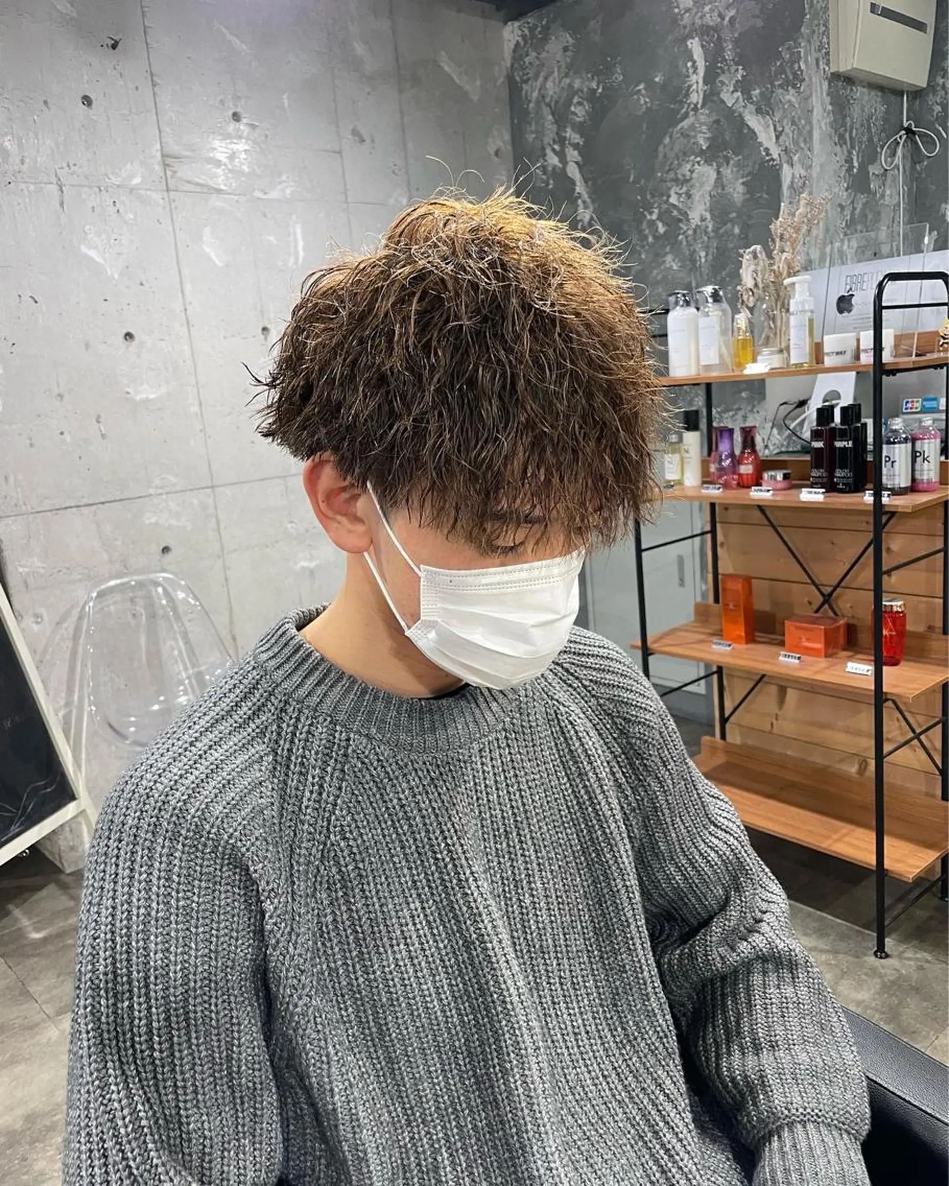 パーマ メンズ 艶髪/透明感🪽 DISCO🪽のヘアスタイル