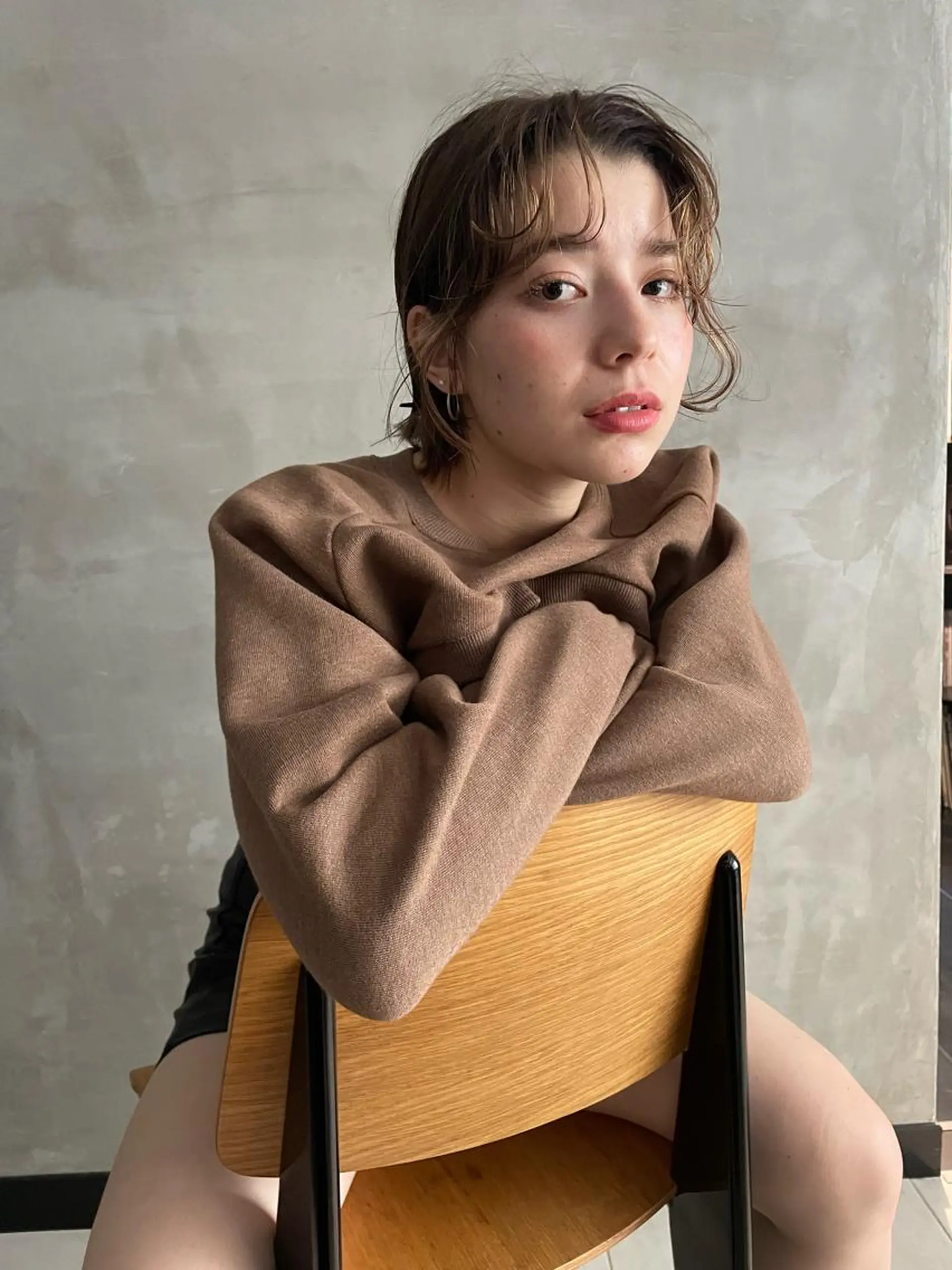 ミディアム カラー 大人girly🛋️ 🤍yukakoのヘアスタイル