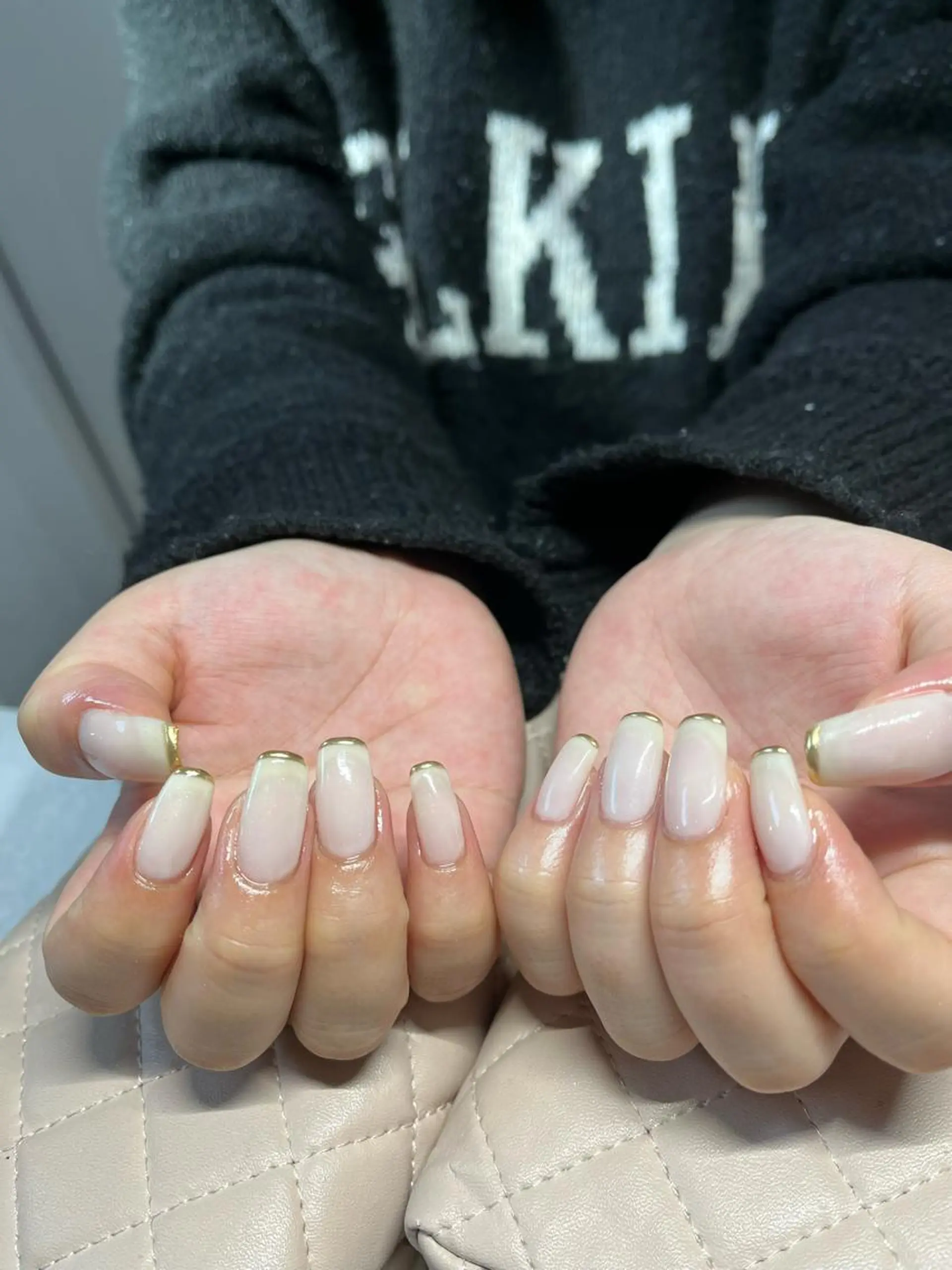 ネイル ハンドネイル goldgleams ちなのネイルデザイン