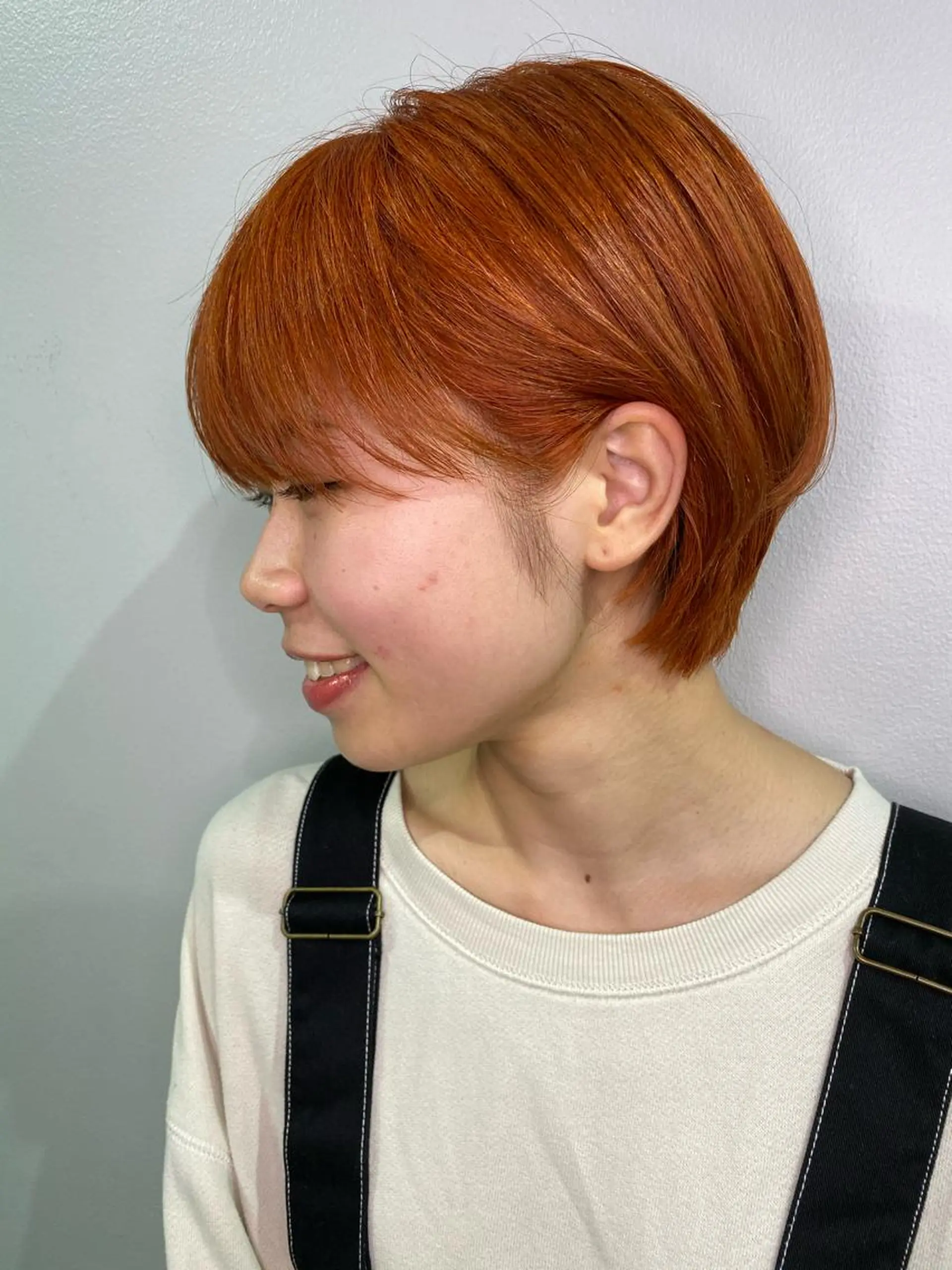 ショート 低ダメージパーマ ケアパーマ/武田明大のヘアスタイル