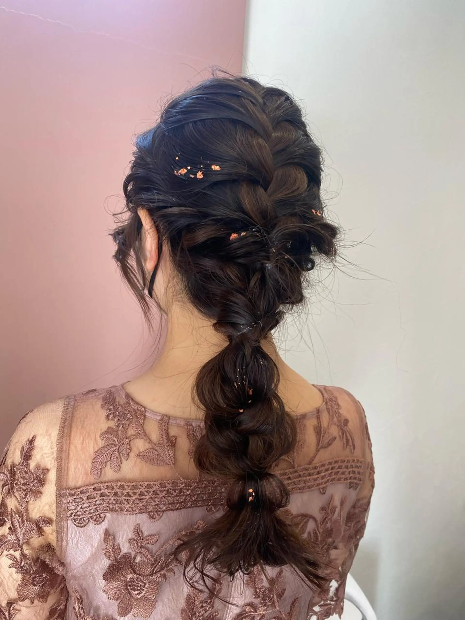 ロング ヘアアレンジ ヘアセット pep natsumiのヘアスタイル