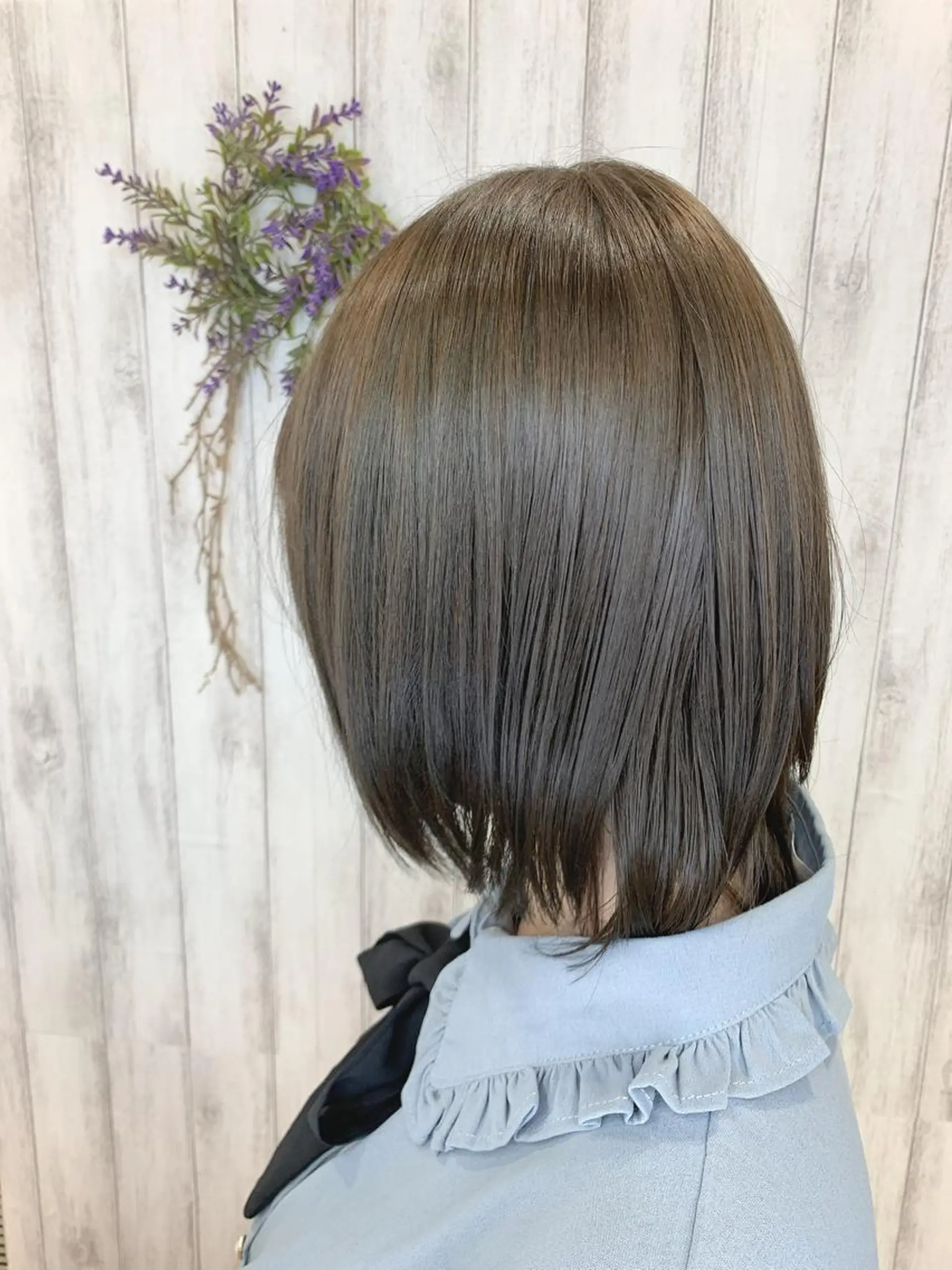 ミディアム カラー チバ ヒロトのヘアスタイル