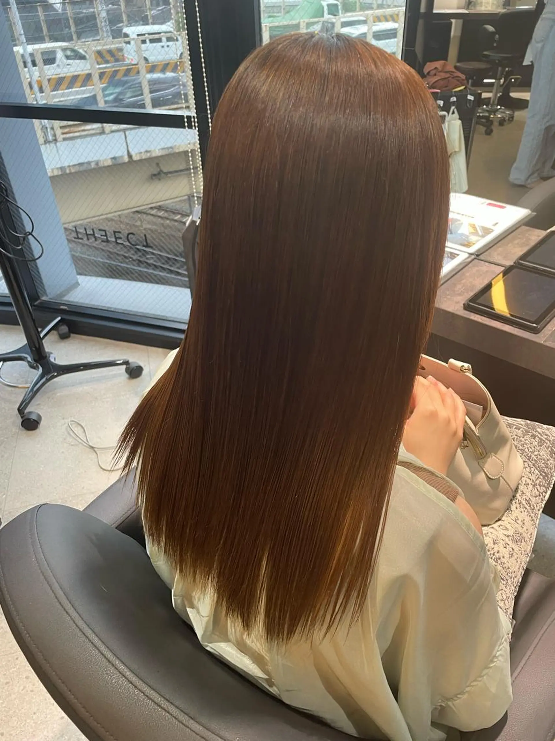 ロング パーマ 縮毛矯正 ショート/脱白髪染め ☆宇﨑悠実のヘアスタイル