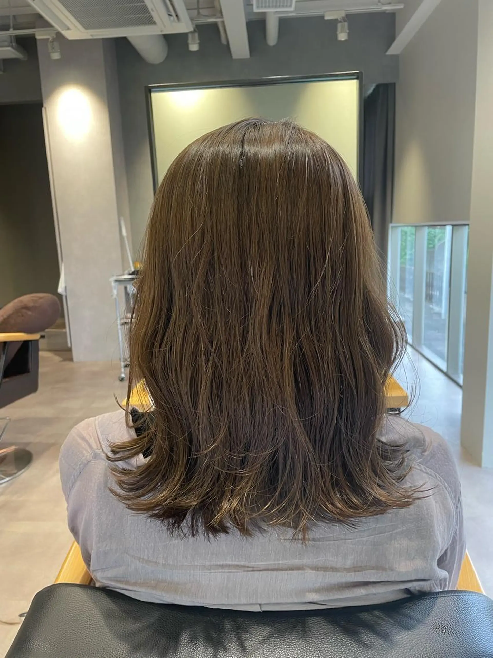 セミロング ヘアアレンジ 韓国風/オシャレ /縮毛矯正/滝口琴未のヘアスタイル