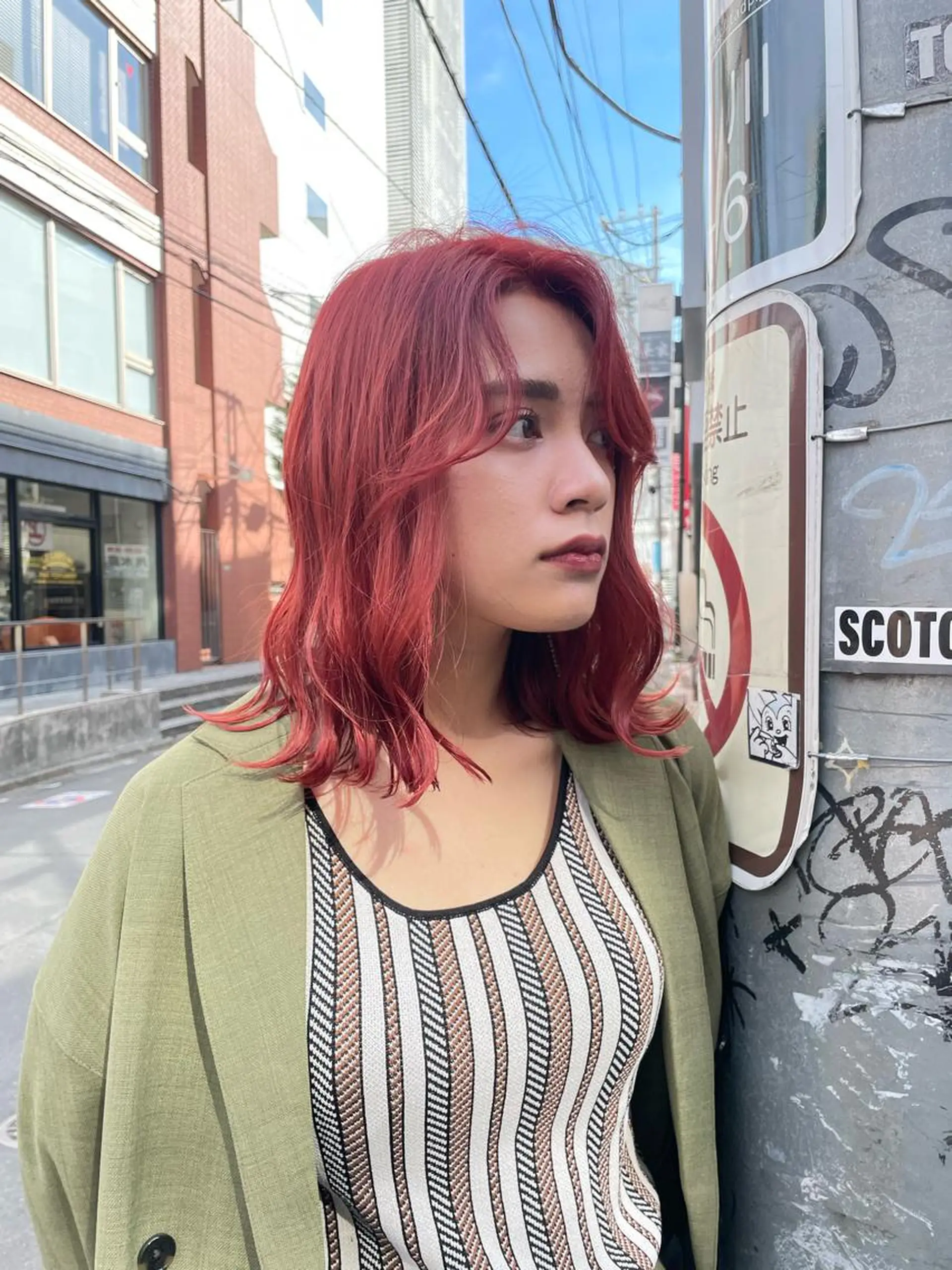 ミディアム ヤノ ユリカ   🥑のヘアスタイル
