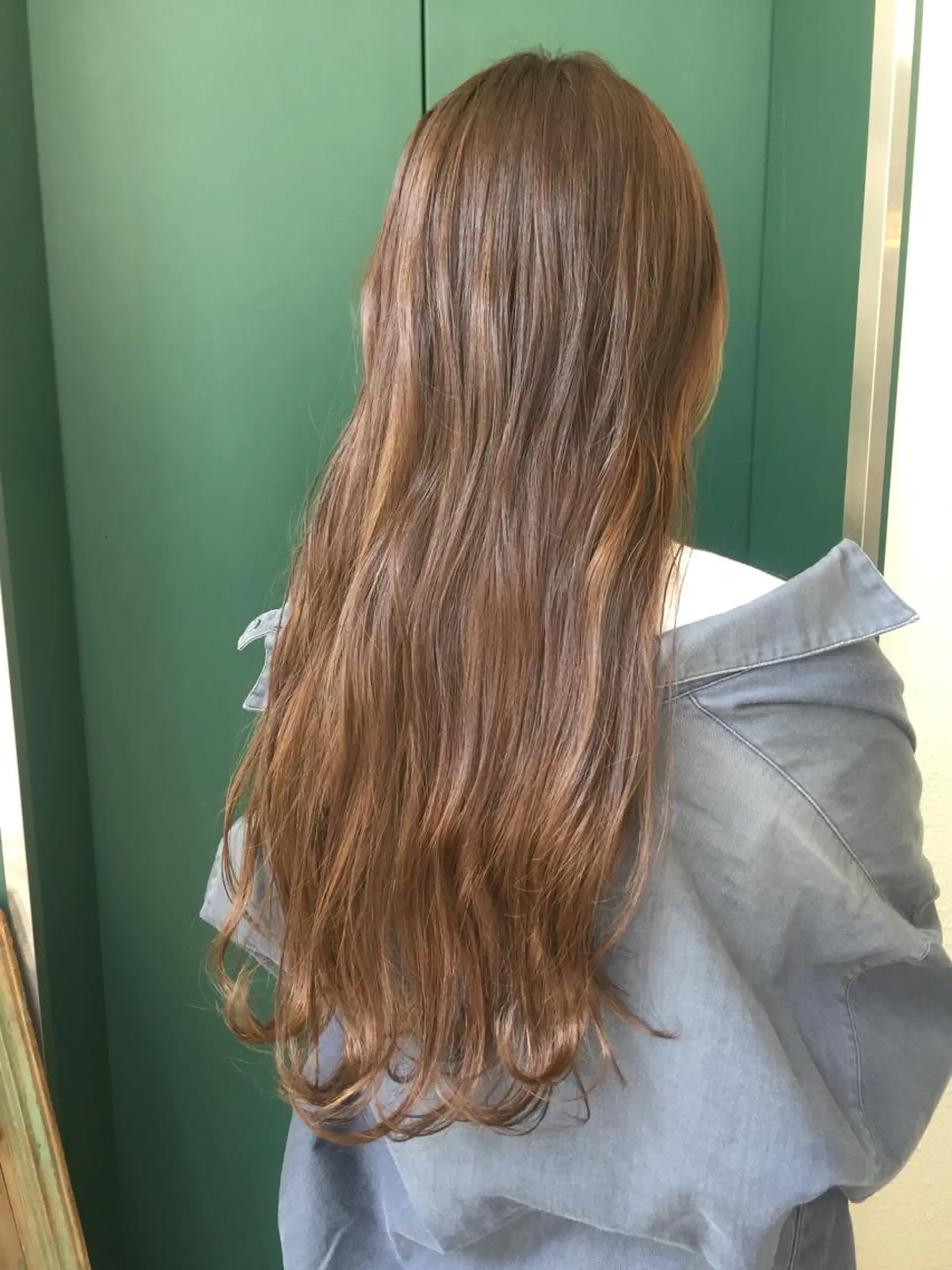 ロング カラー ヘアカラー トリートメント ヘアセット 💘透明感カラー💘 沖本 将宏のヘアスタイル