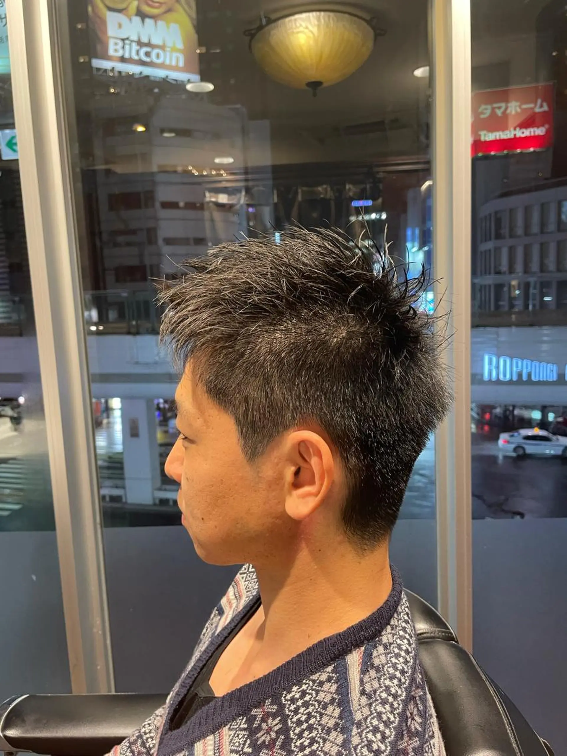 ショート メンズ ヒロ銀座　小林 透真のヘアスタイル