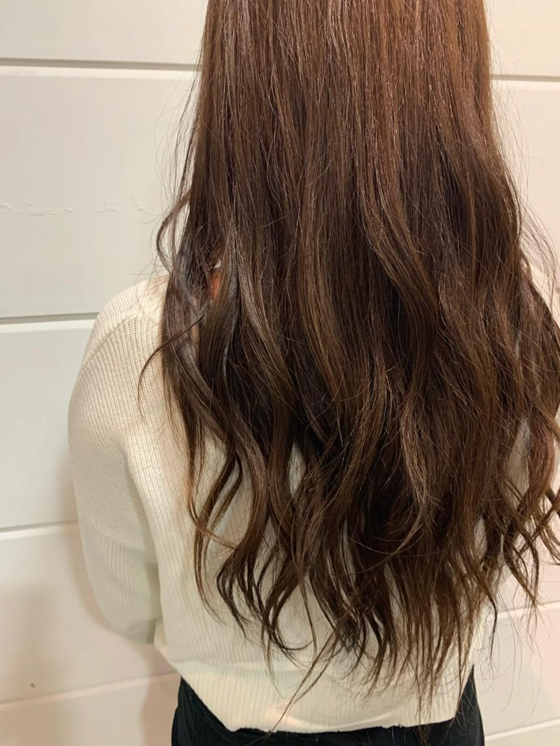 ロング カラー まつ毛パーマ🐏 NANAMIのマツエク・マツパデザイン