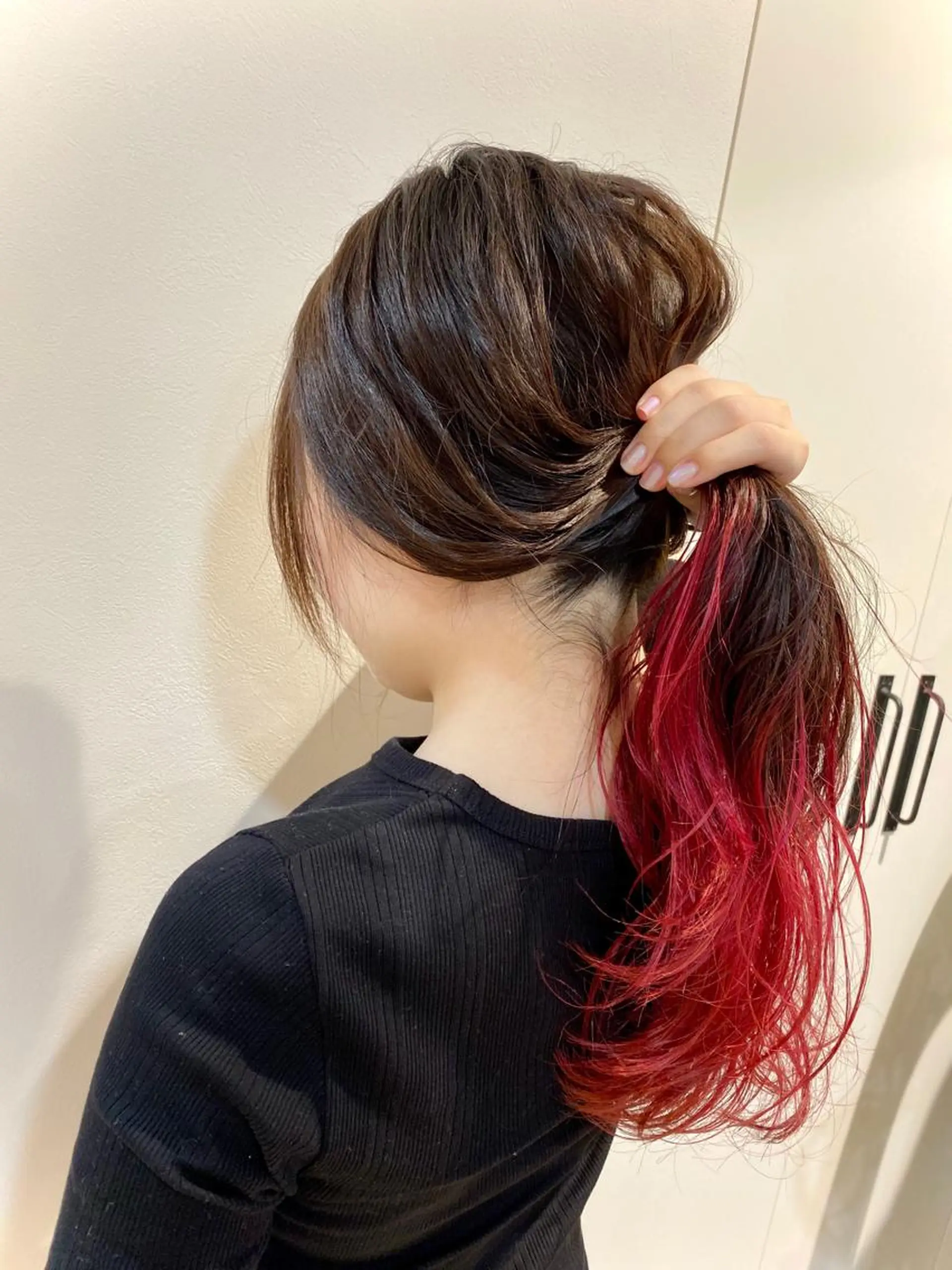 ロング カラー ダブルカラー インナーカラー ピンクカラー ヘアカラー トリートメント Kazu .Kのヘアスタイル