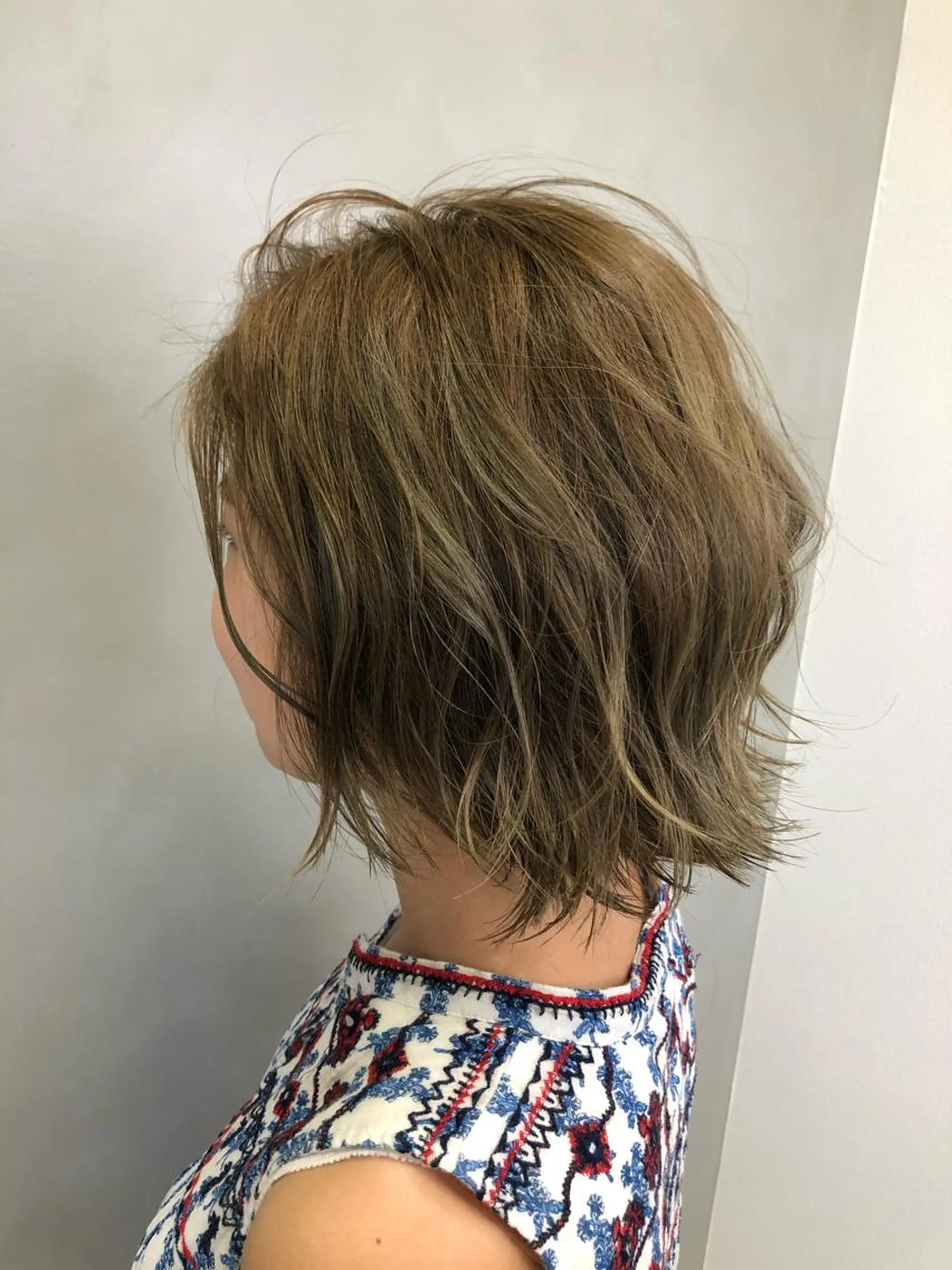 ショート カラー カット ヘアカラー トリートメント 16日~benji 福間店です　長木のヘアスタイル