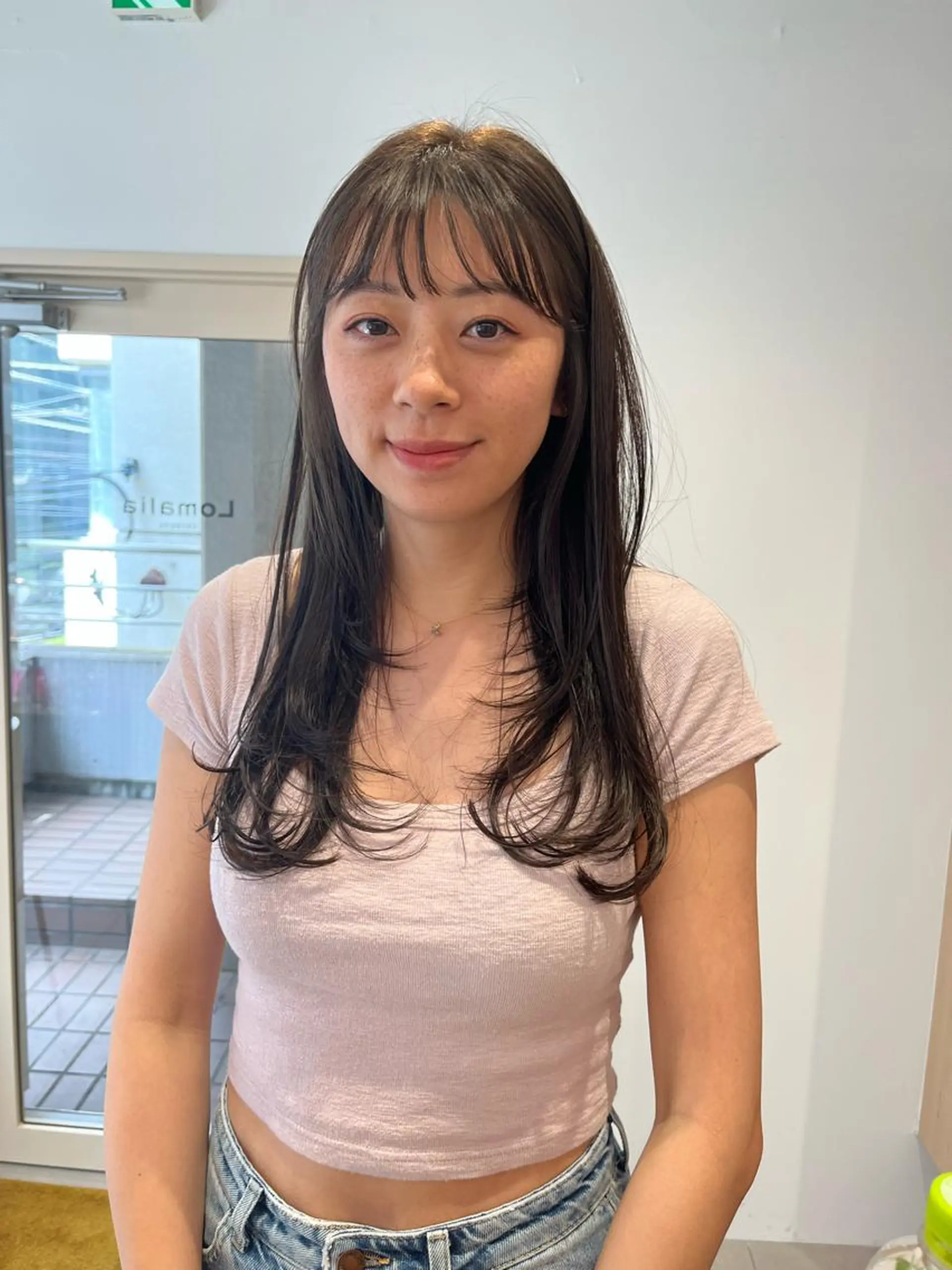 ロング カラー レイヤーカット お洒落パーマ/ボブ ❄️Tomoka❄️のヘアスタイル