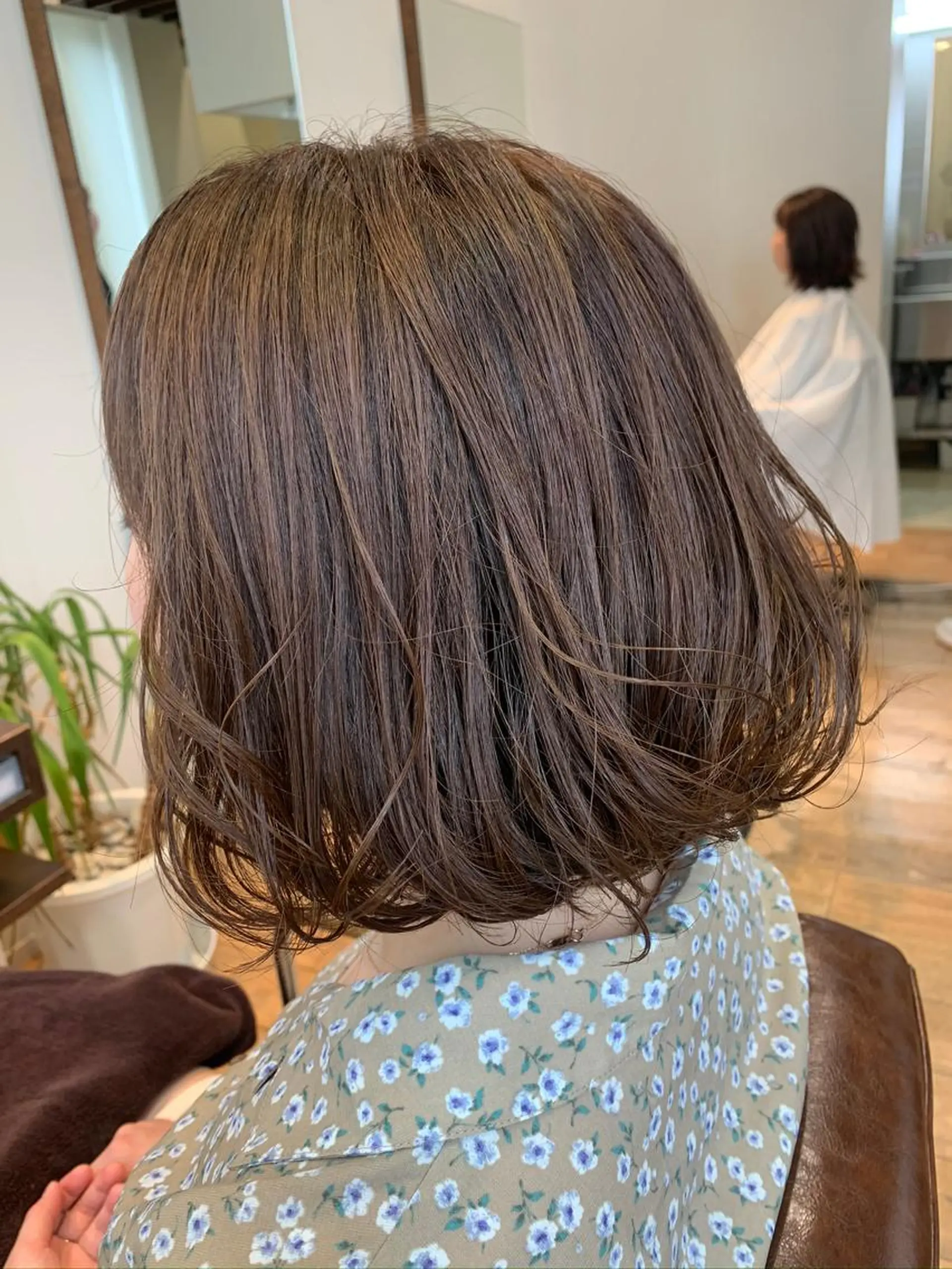 ミディアム カラー n/m by JILBLAN所属・n/m by JIL BLAN KAIのヘアスタイル