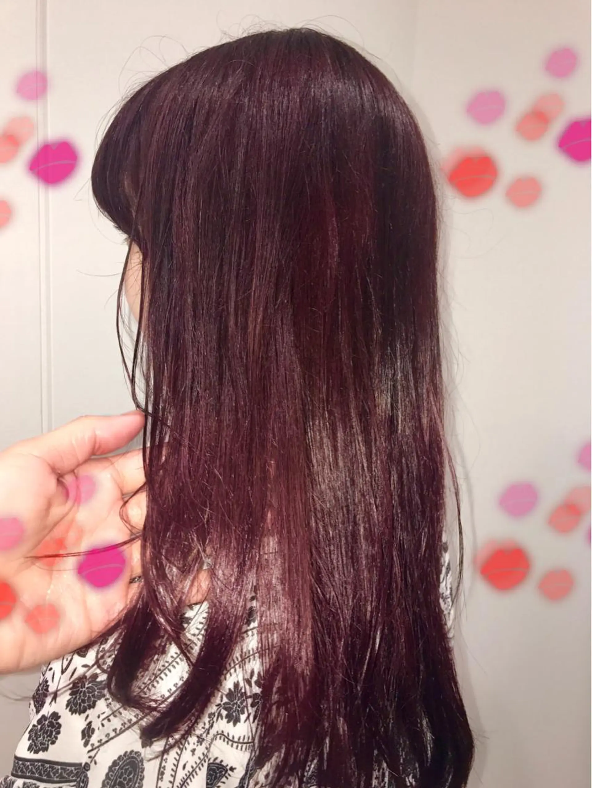 カラー レッドカラー EMANON新宿東口所属・新宿駅近♡個室 ♡関口三都季🌜のヘアスタイル