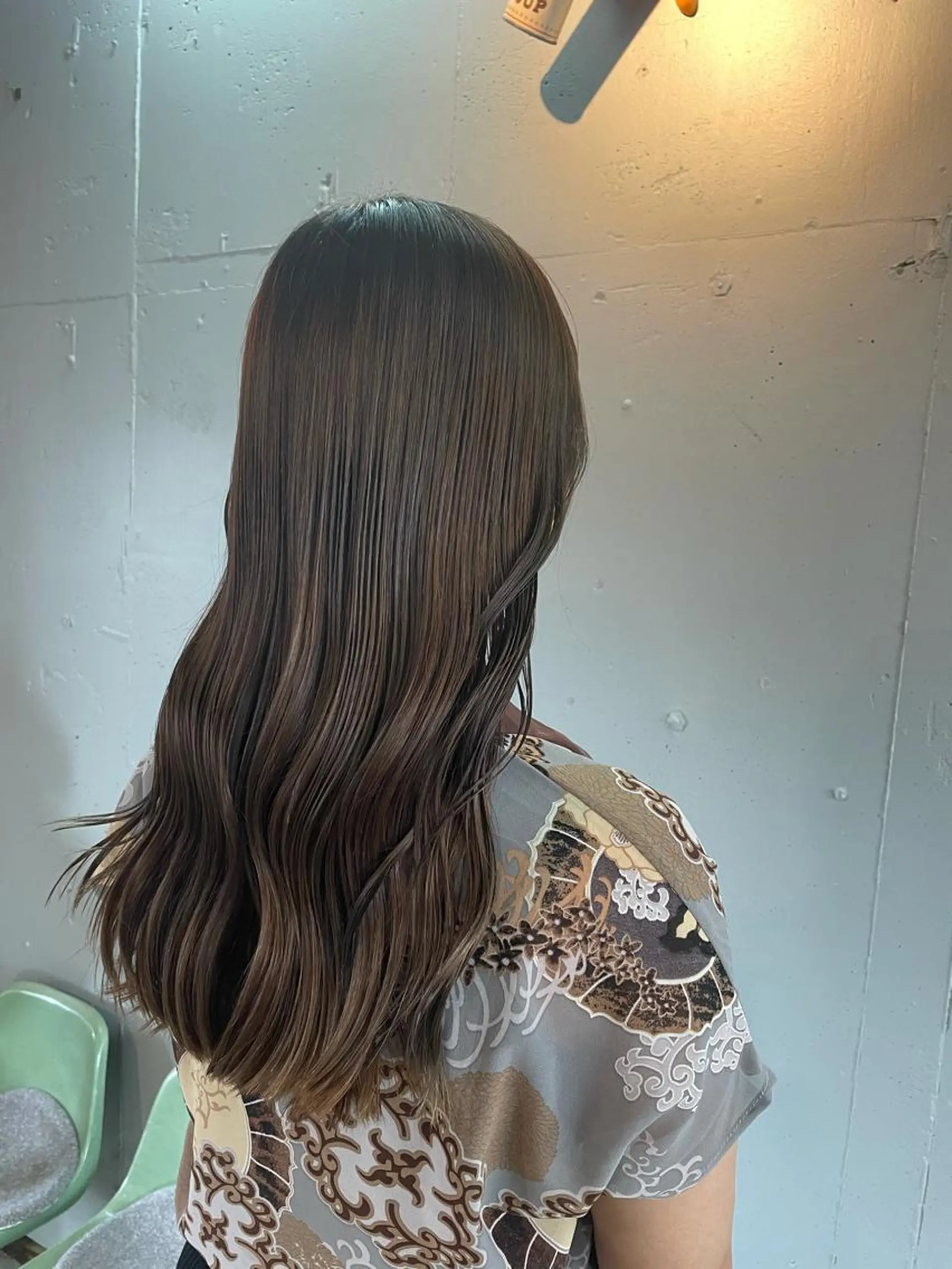 ロング カラー ベージュカラー ショコラベージュ 透明感カラー イルミナカラー トリートメント カット ヘアカラー トリートメント 🍀アレンジ簡単ヘア ☘️石田万里奈🍀のヘアスタイル