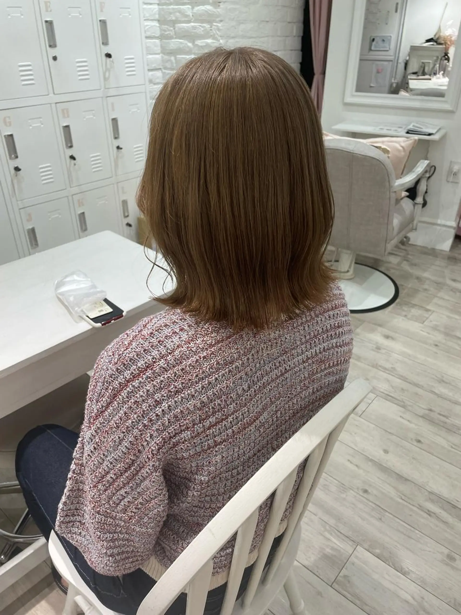 ミディアム カラー miyu /大阪美容室のヘアスタイル