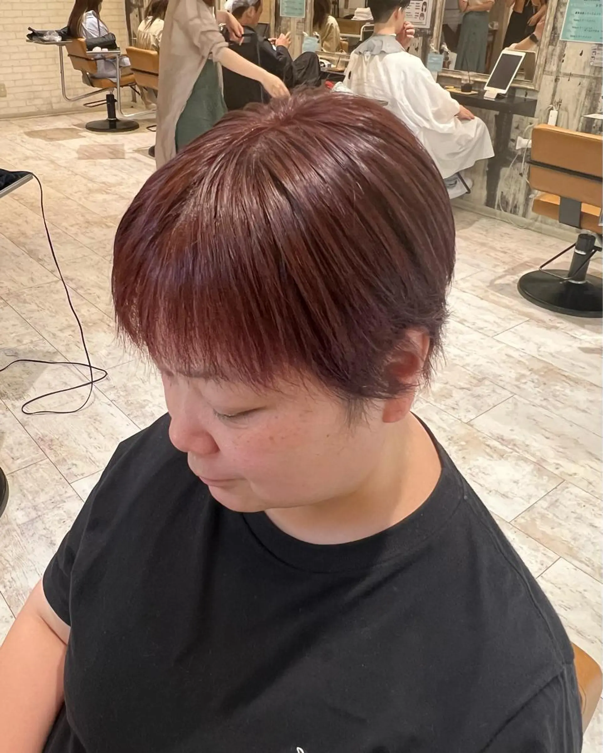 カラー HAZUKI .のヘアスタイル