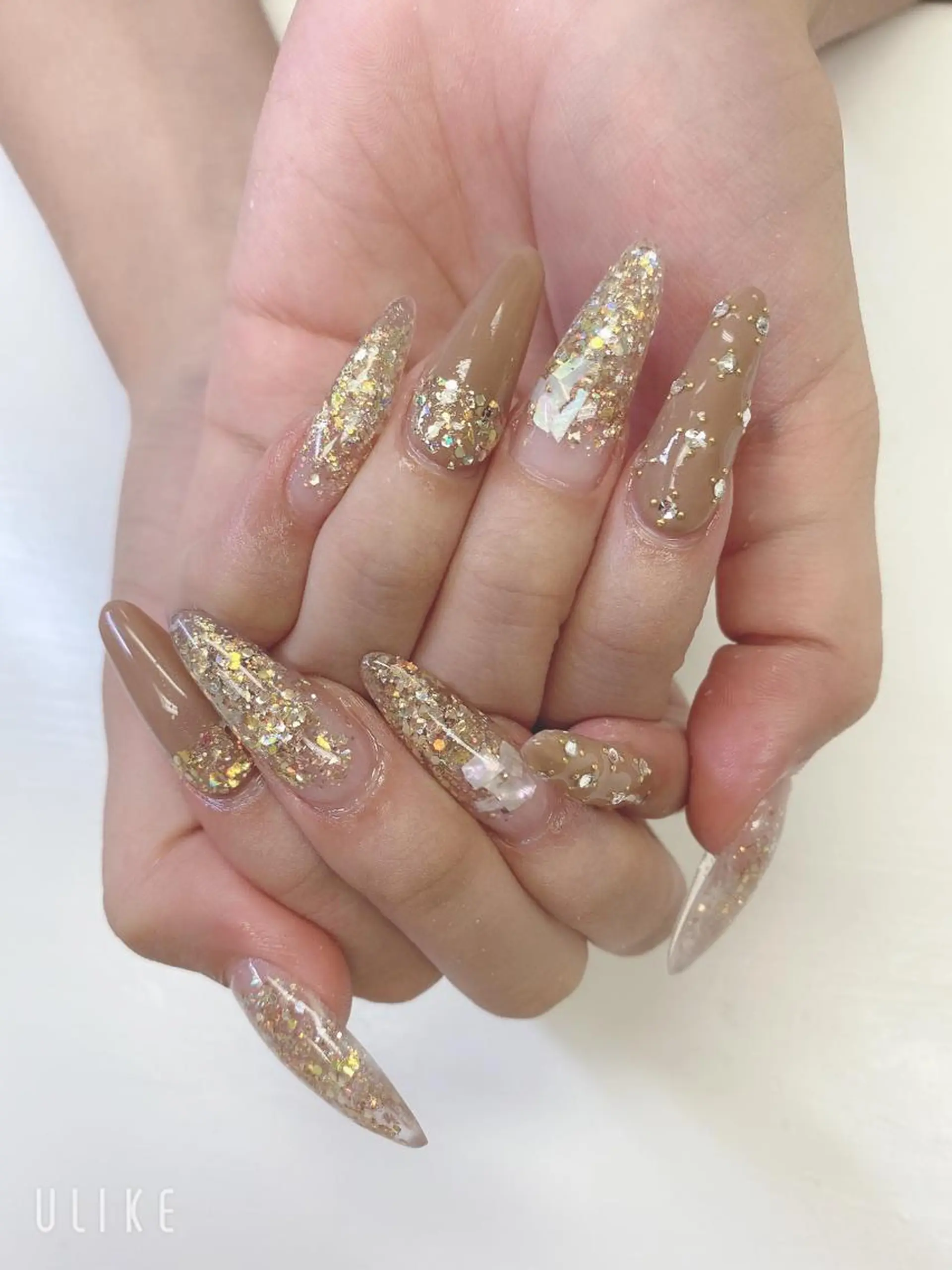 ロング JNA認定講師🌸 RIEのネイルデザイン
