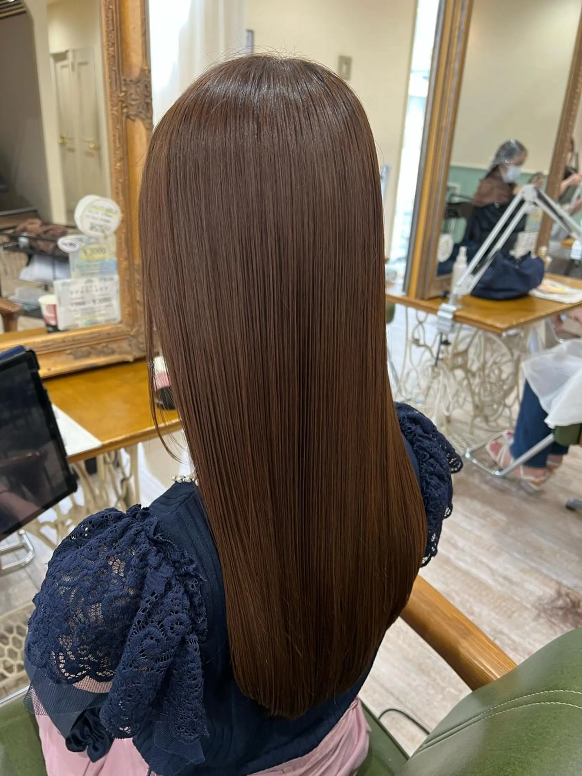 ロング カラー 髪質改善 レイヤーカット 新越谷noble店長 松本拓也▶◀*.のヘアスタイル