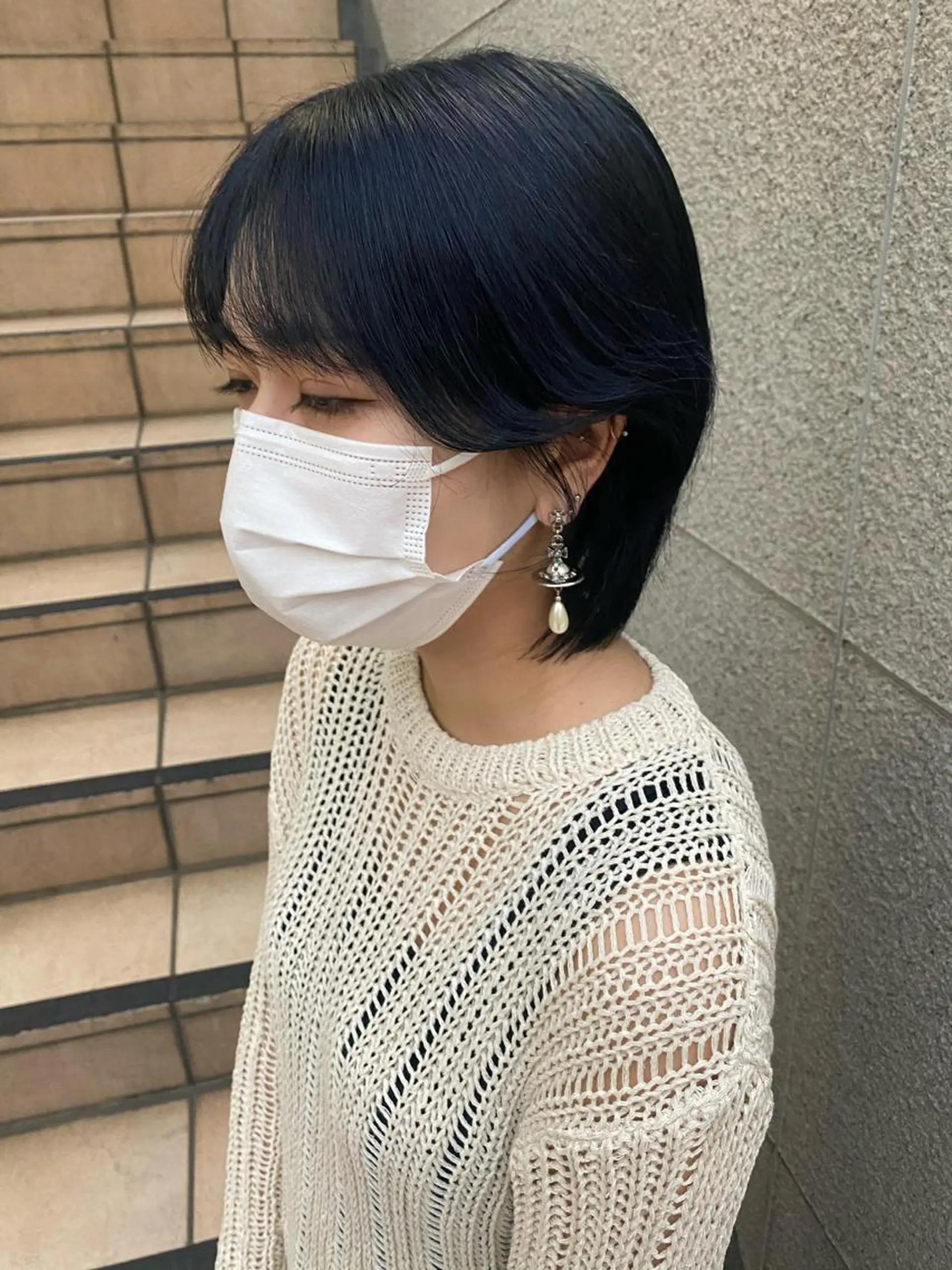 ミディアム カラー 💗💗韓国レイヤー yu-ki💗💗のヘアスタイル