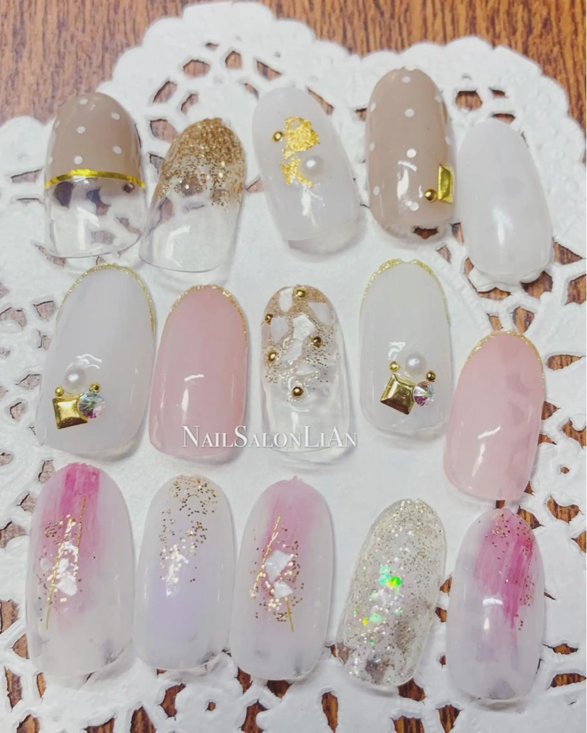 ネイル ハンドネイル NailSalon LiAnのネイルデザイン