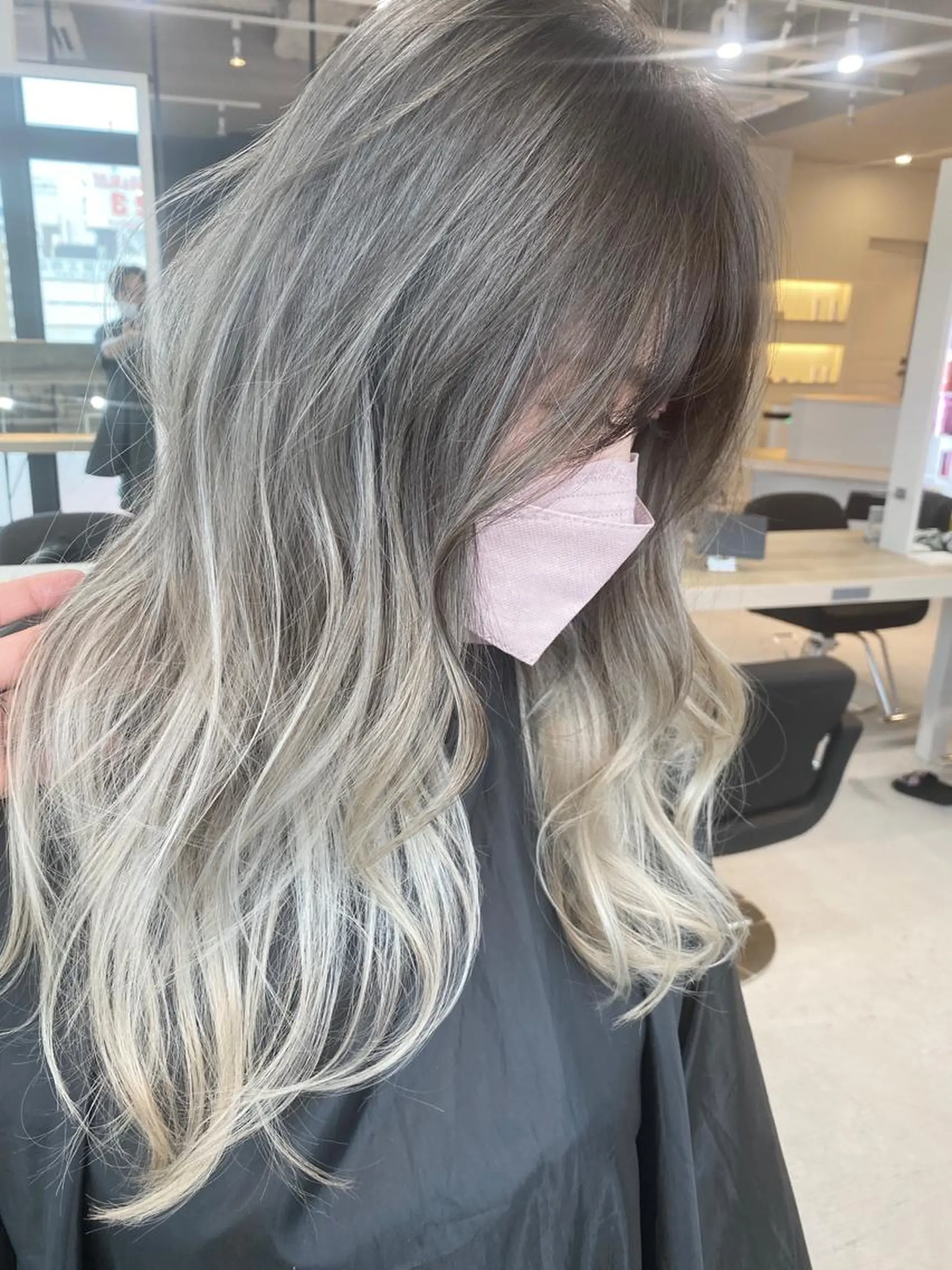 セミロング カラー ヘアアレンジ ネイル マツエク・マツパ アイブロウ ヘアカラー トリートメント 井上 一平のヘアスタイル