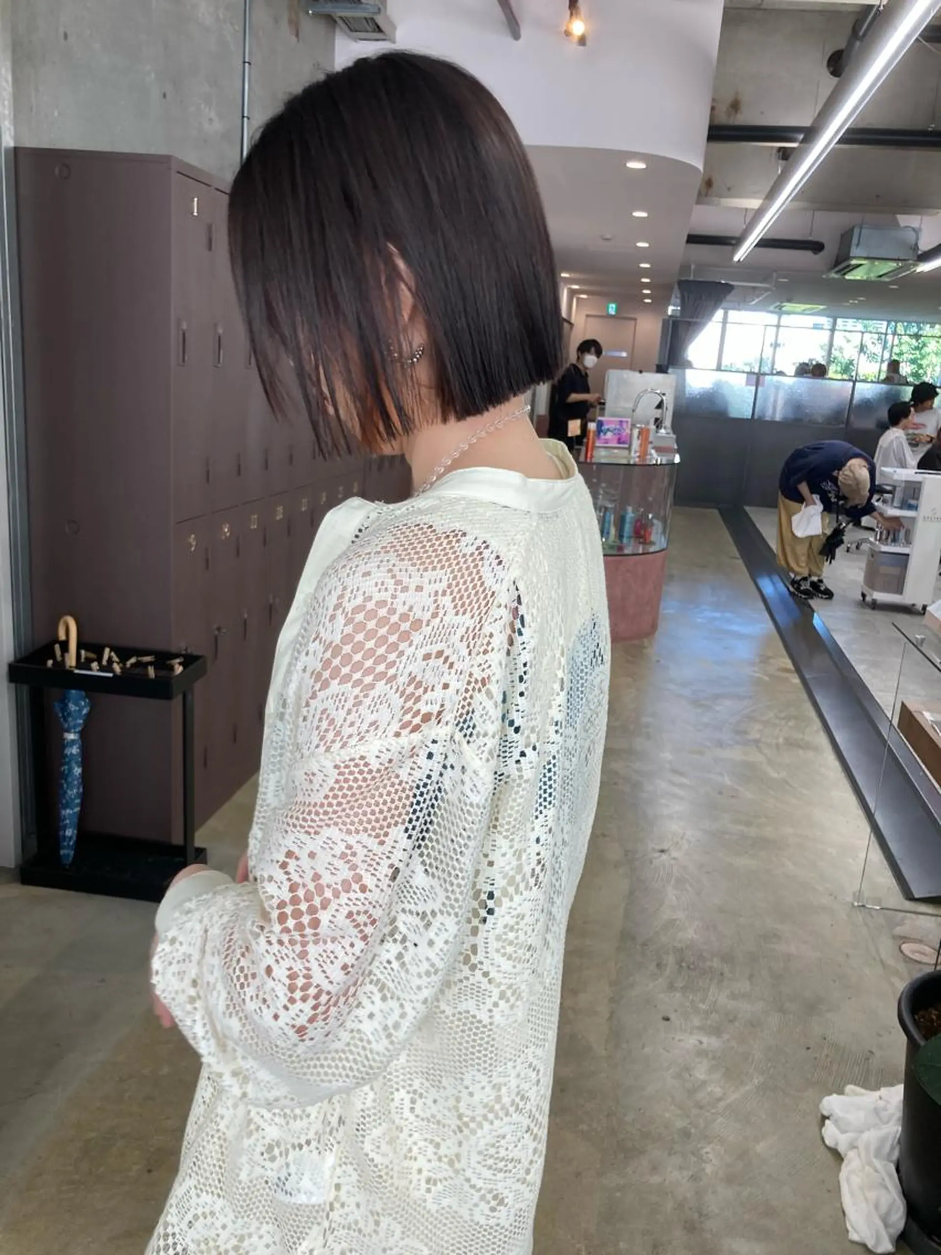 ミディアム カラー カット ヘアカラー 小木曽智美 /ボブ/ショートのヘアスタイル