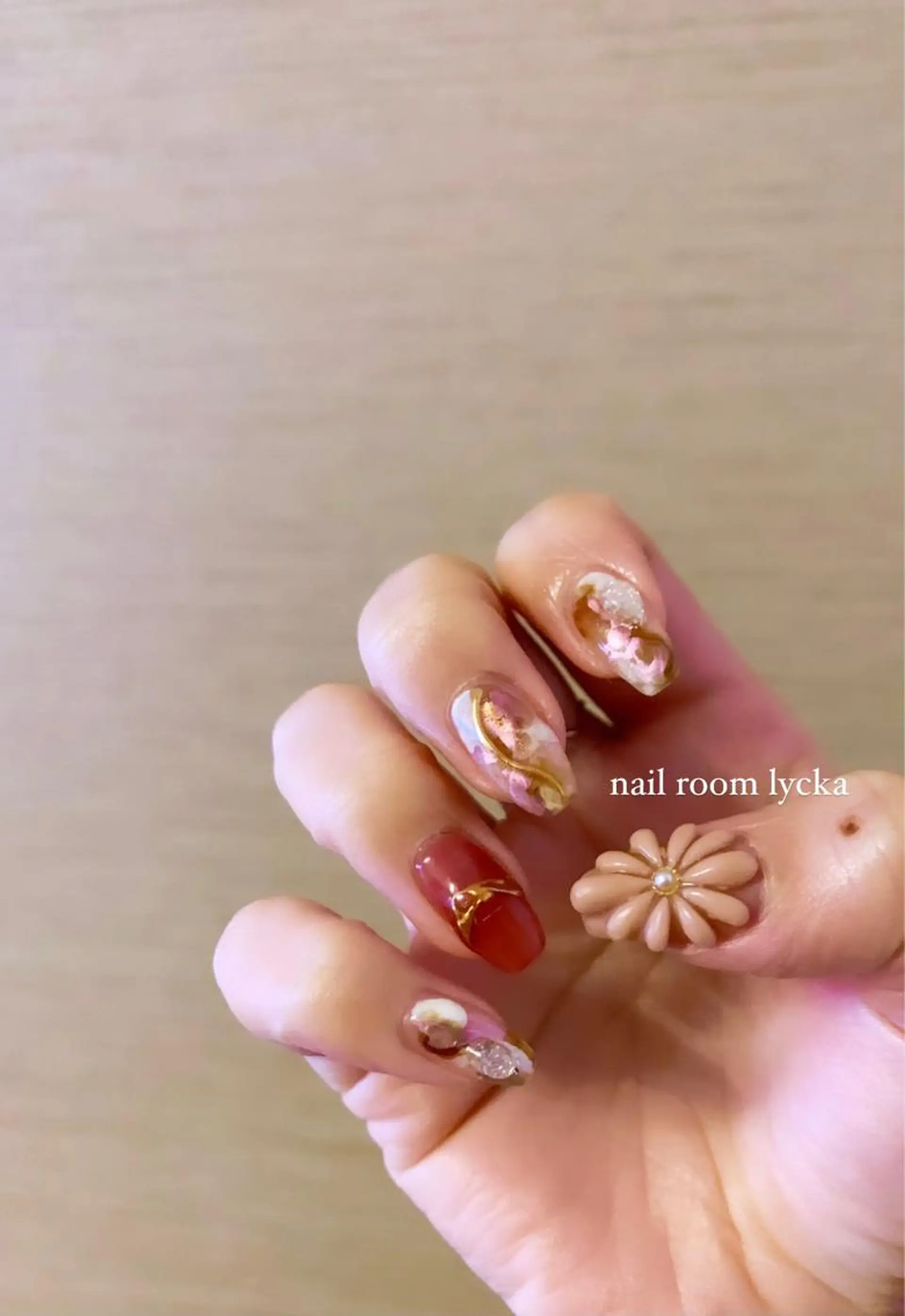 ネイル ﾈｲﾙﾙｰﾑﾘｯｶ 𝐦𝐚𝐲𝐮のネイルデザイン