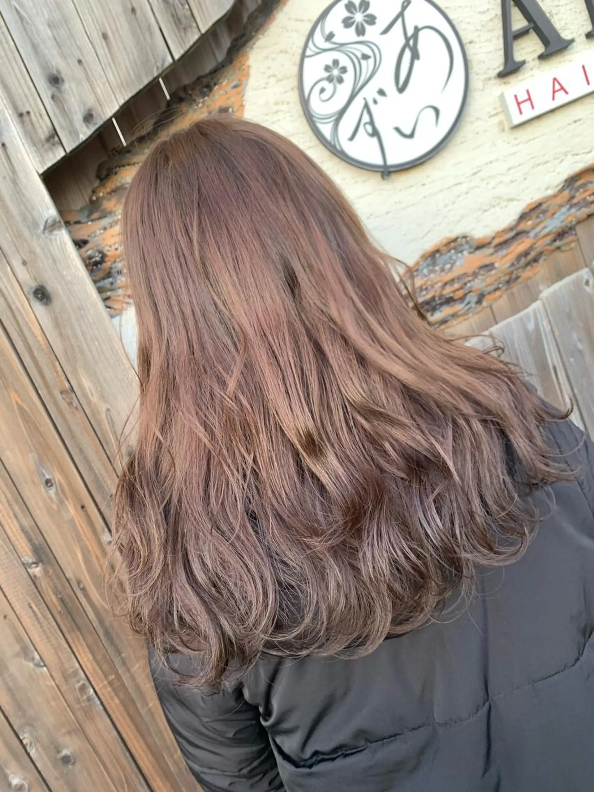 セミロング カラー ブリーチカラー🫧 森　凪沙のヘアスタイル