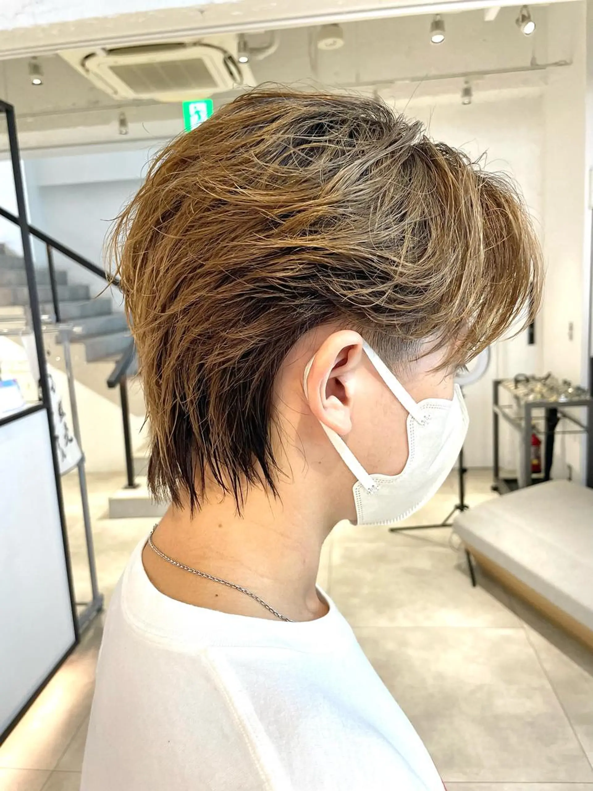 ショート パーマ メンズ カット パーマ 🇰🇷カルマパーマ kaito🇰🇷のヘアスタイル