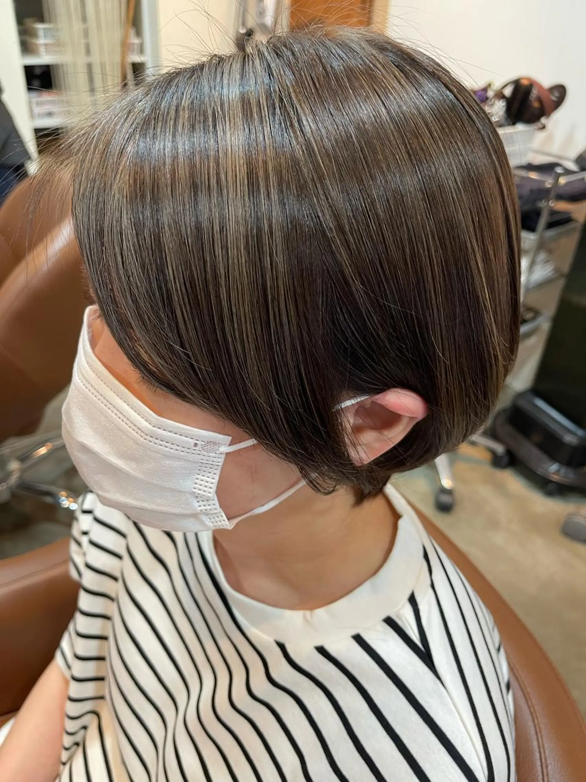 カラー nowhere ノーウェアのヘアスタイル